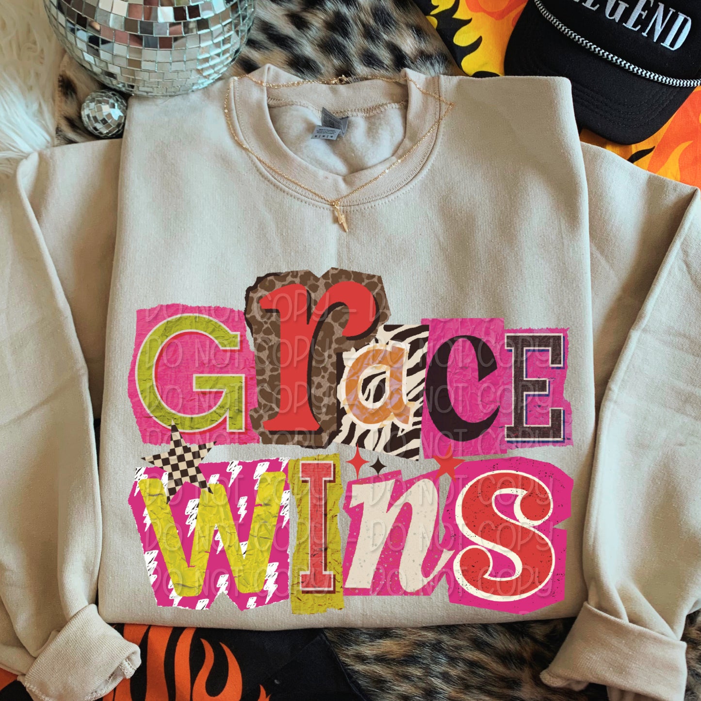 Grace Wins 1 - 2025 Digital PNG Design