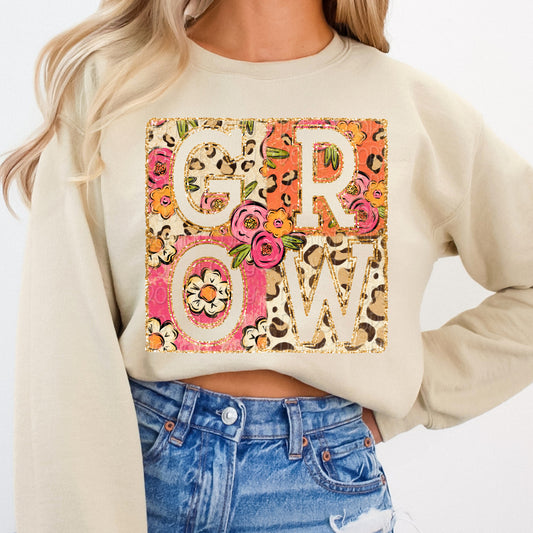 Grow 1 - Digital PNG Design