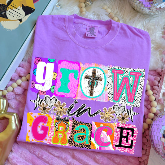 Grow In Grace 1 - 2026 Digital PNG Design