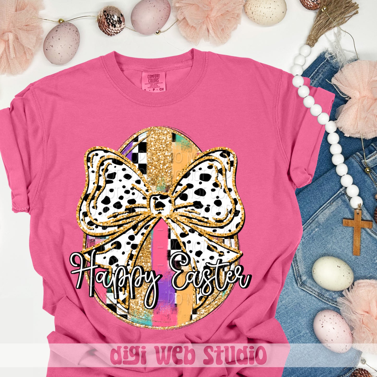 Happy Easter Egg 1 - 2025 Digital PNG Design
