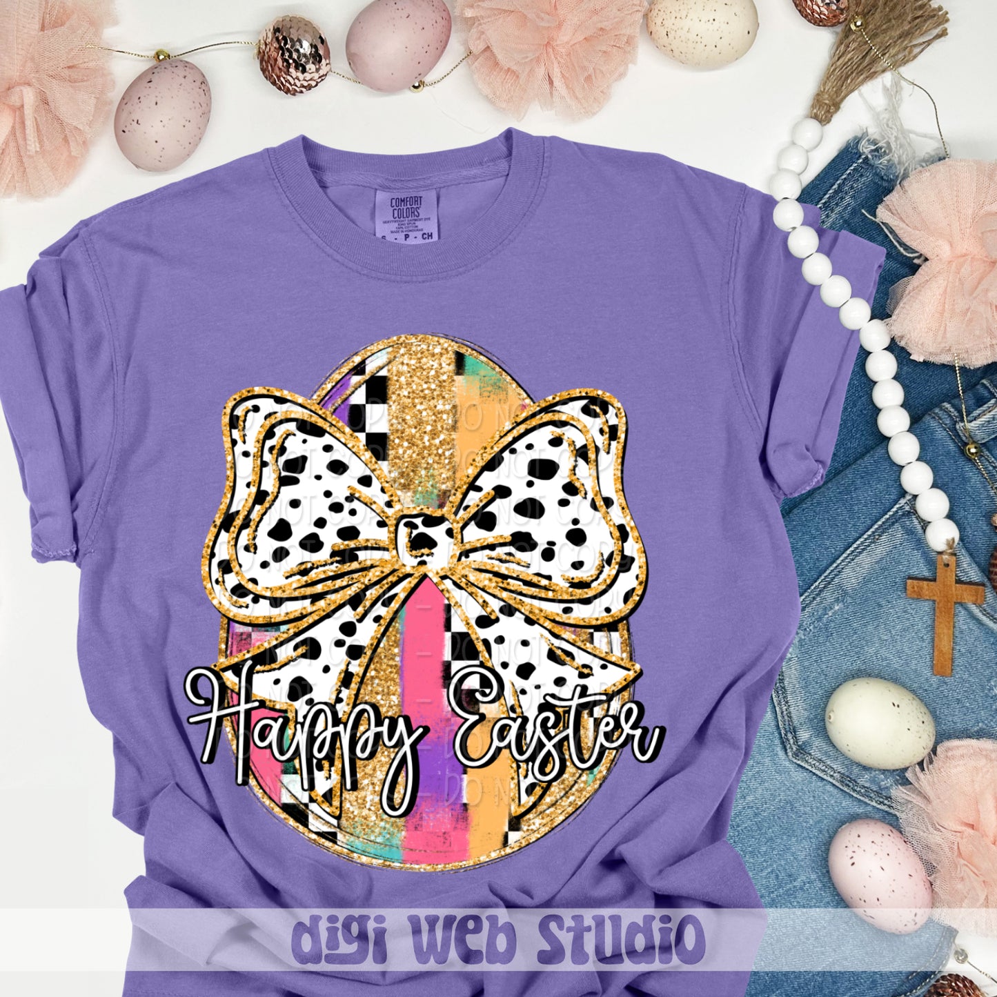 Happy Easter Egg 1 - 2025 Digital PNG Design