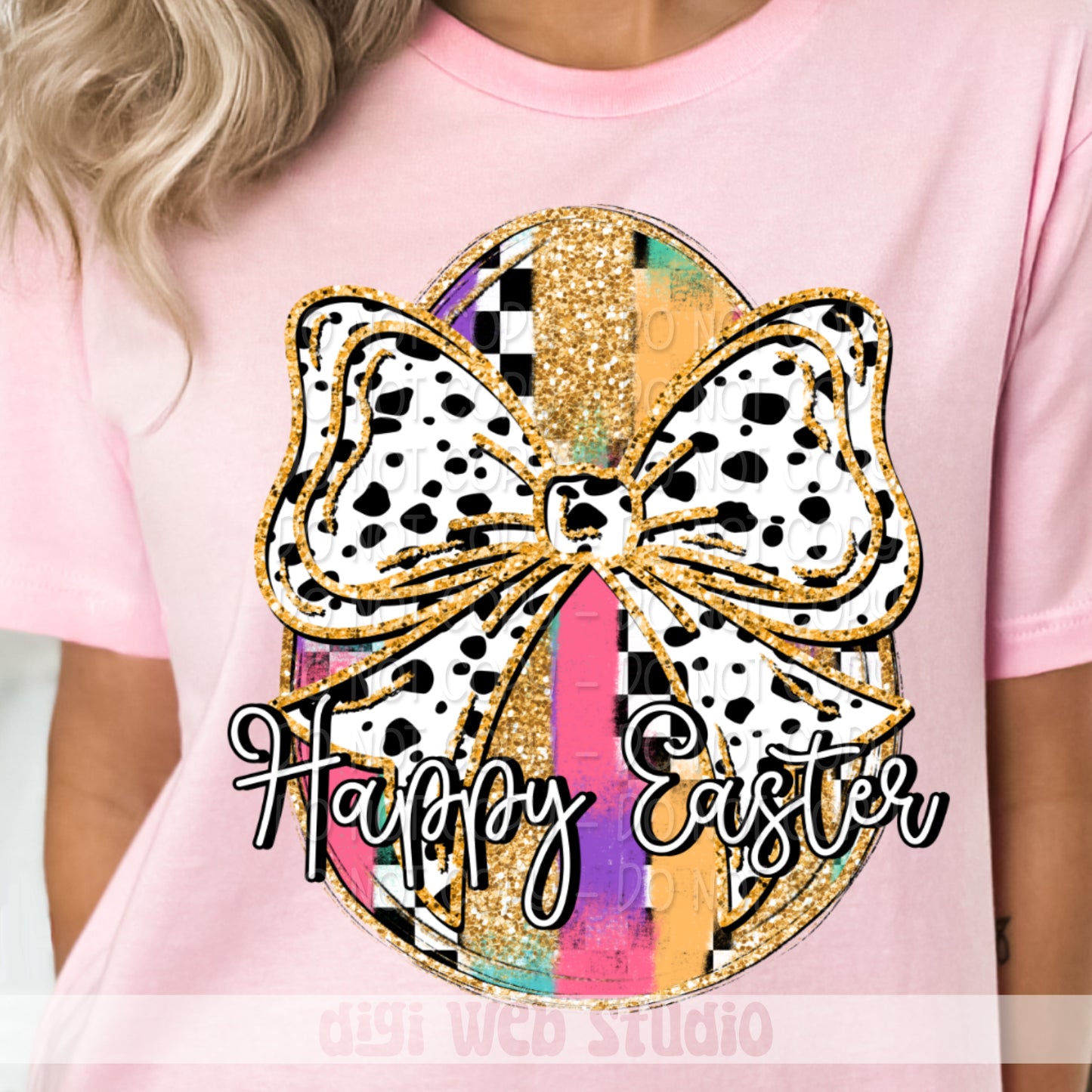 Happy Easter Egg 1 - 2025 Digital PNG Design