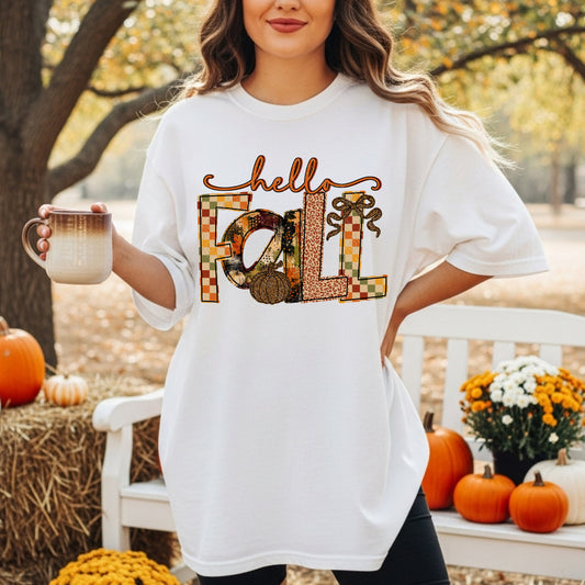 Hello Fall 1 - 2026 Digital PNG Design