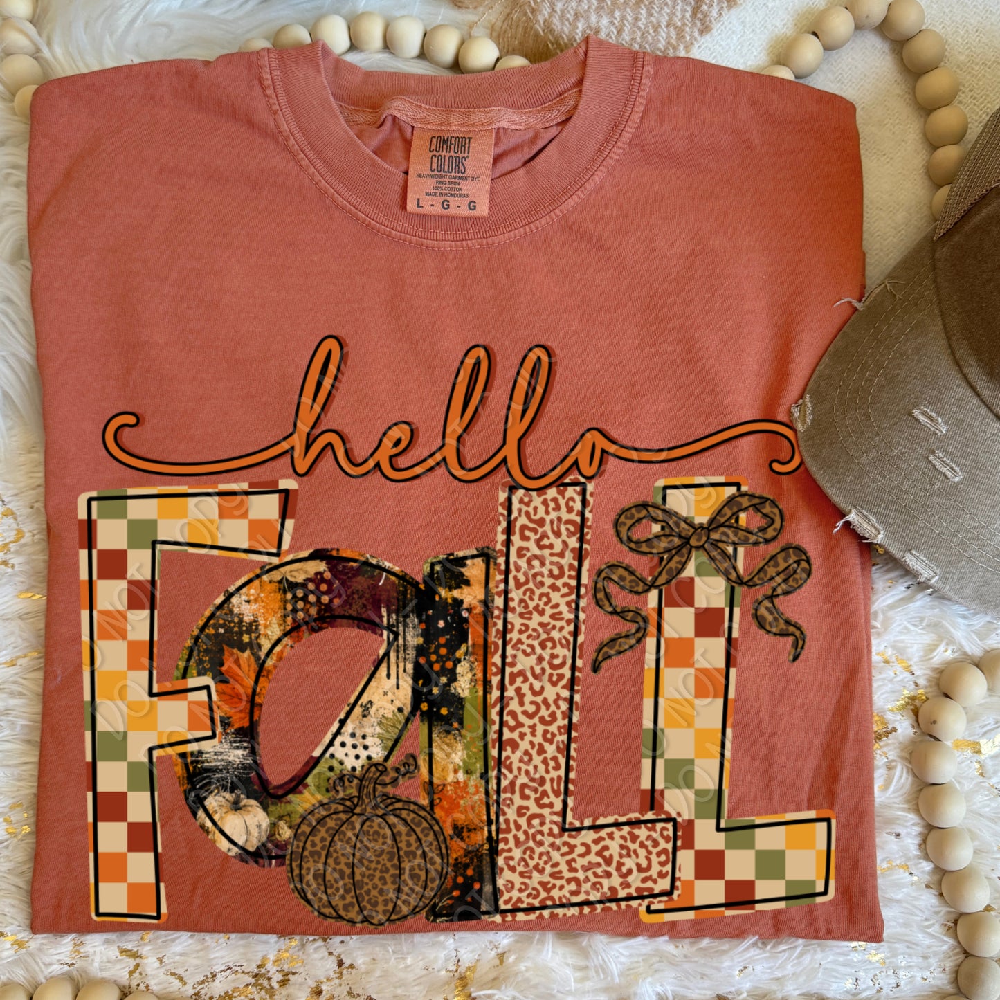Hello Fall 1 - 2026 Digital PNG Design