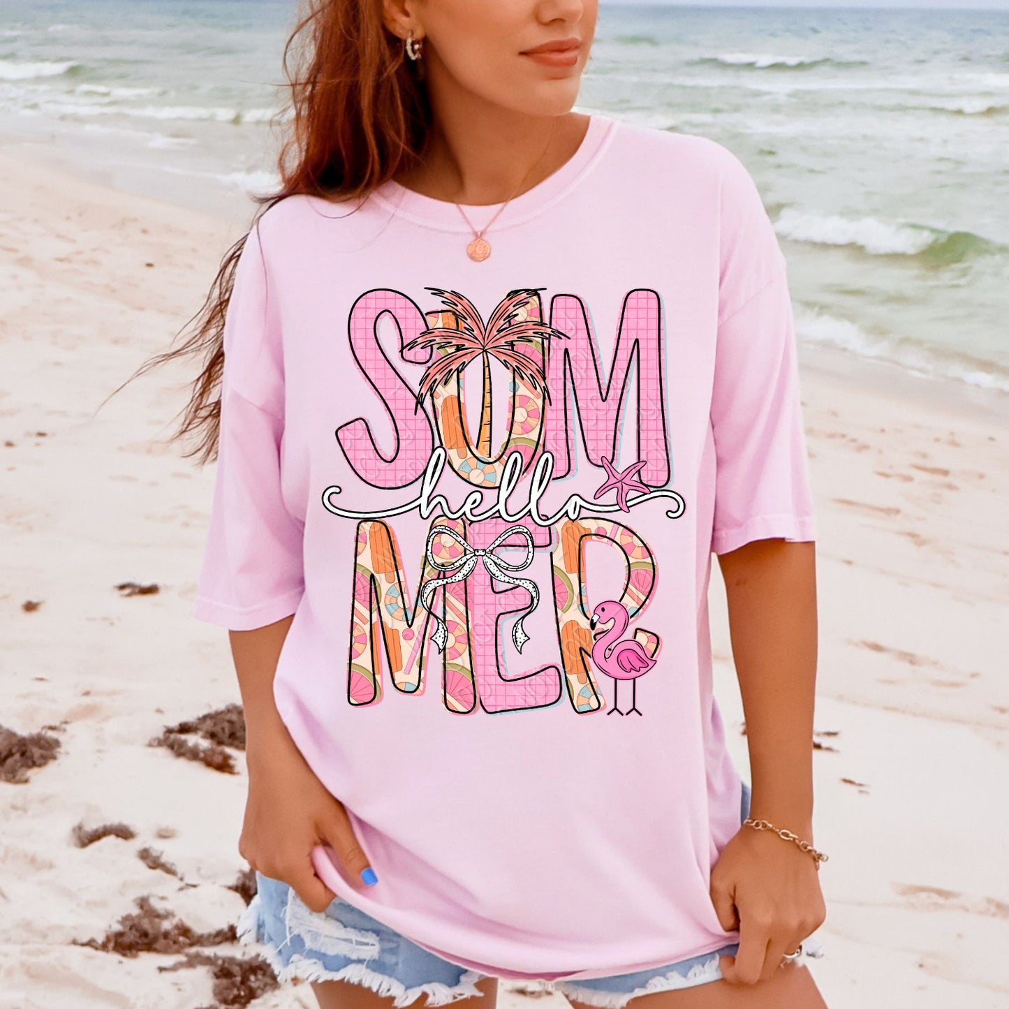 Hello Summer 1 - 2026 Digital PNG Design