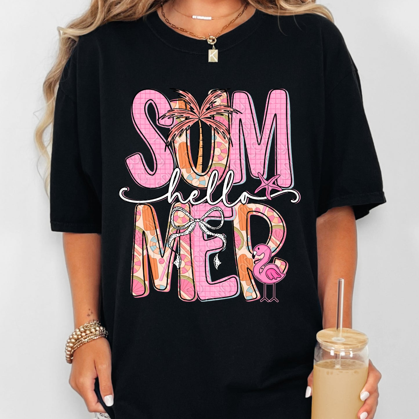 Hello Summer 1 - 2026 Digital PNG Design