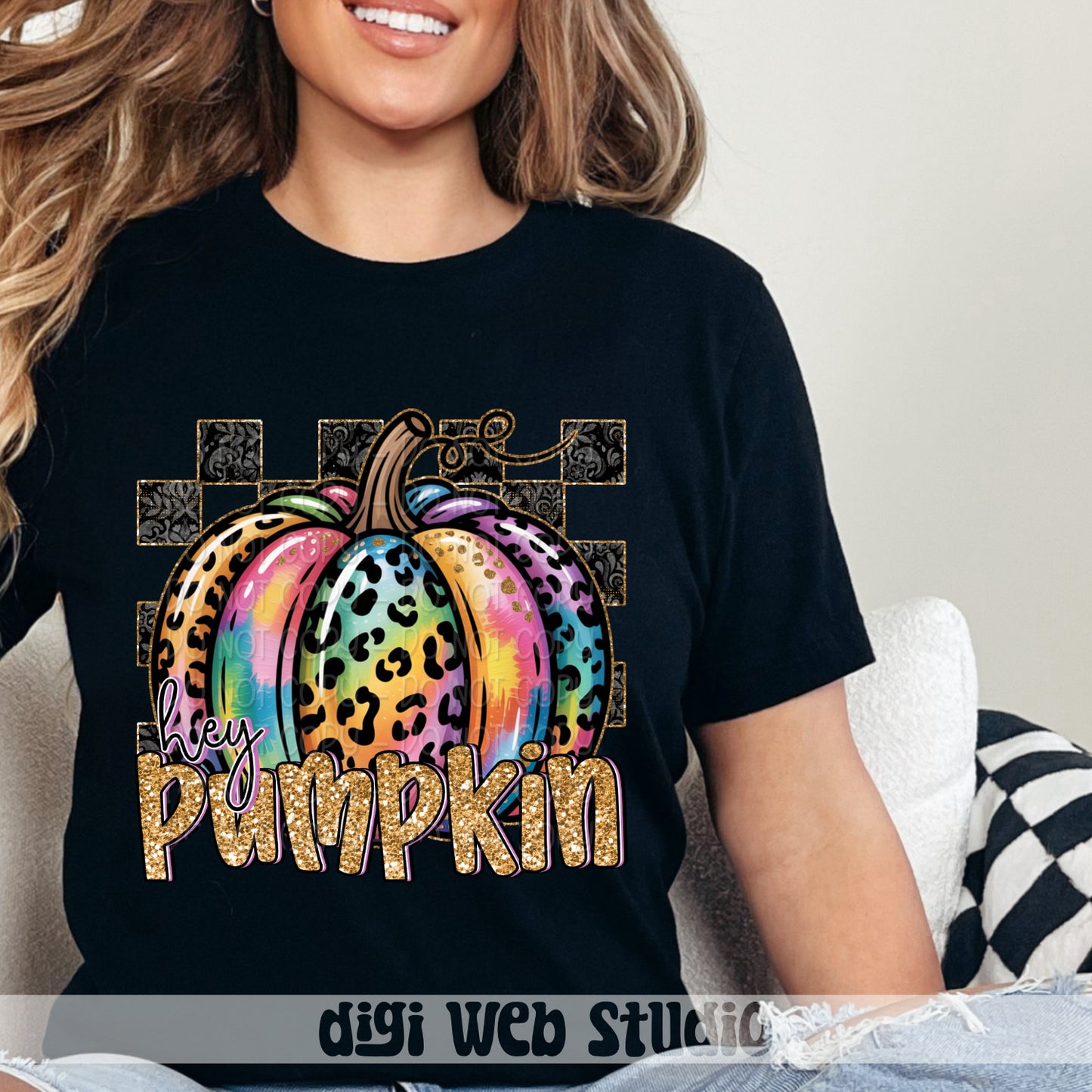 Hey Pumpkin 1 - 2025 Digital PNG Design