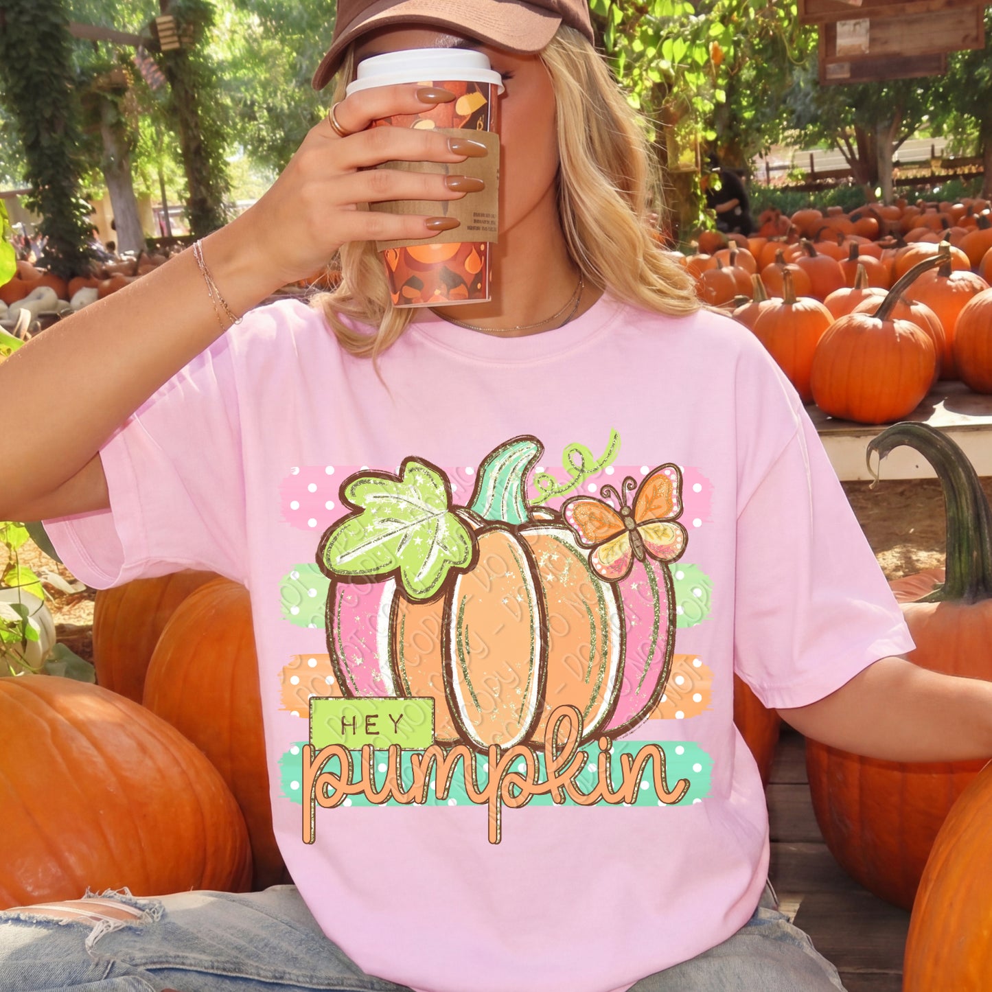 Hey Pumpkin 1 - 2026 Digital PNG Design