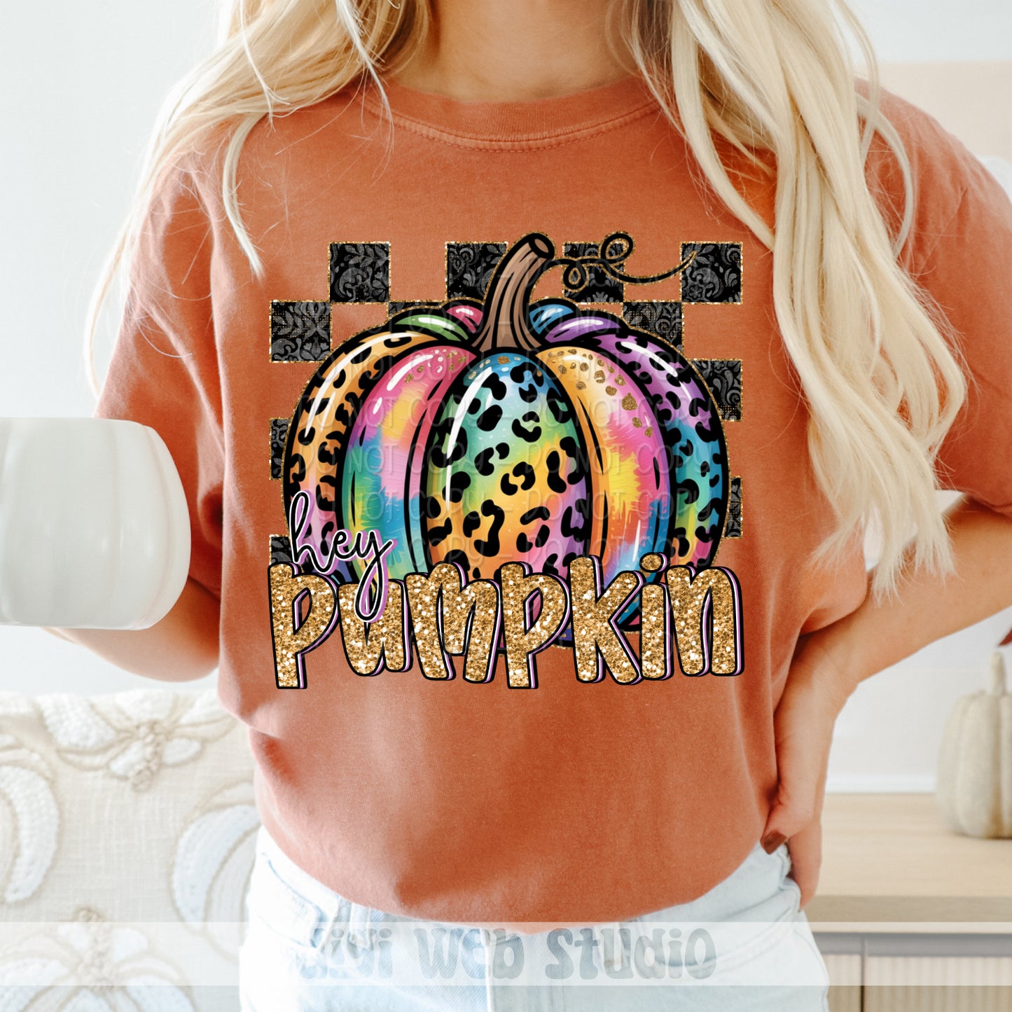 Hey Pumpkin 1 - 2025 Digital PNG Design
