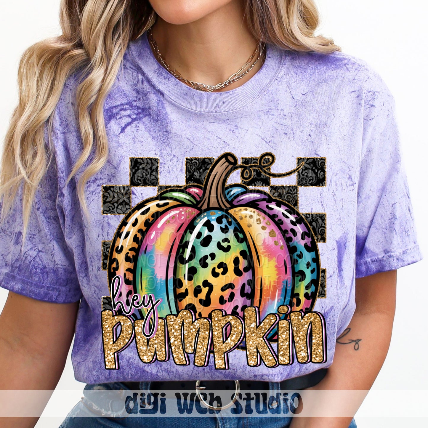 Hey Pumpkin 1 - 2025 Digital PNG Design