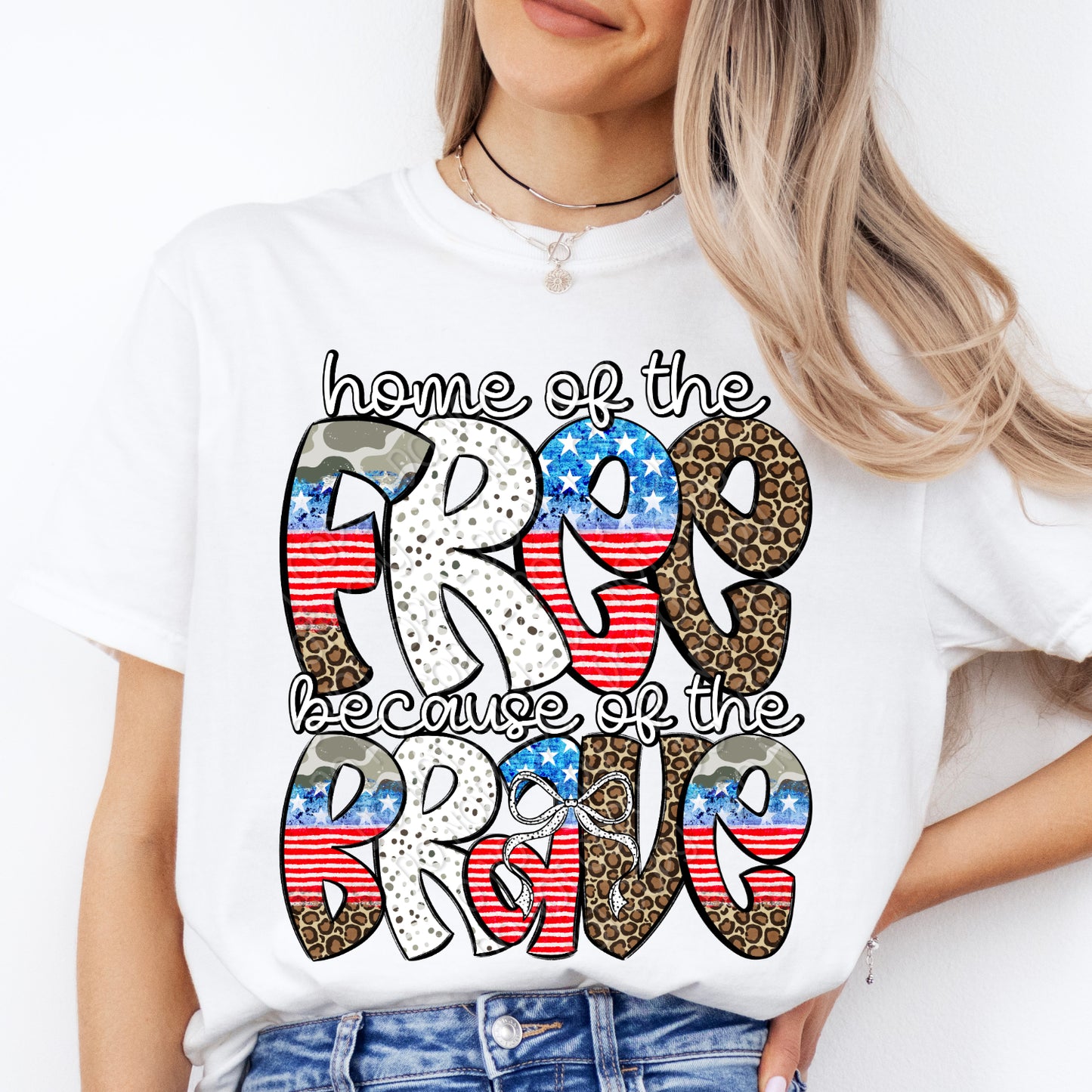 Home Of The Free Because Of The Brave 1 - 2026 Digital PNG Design