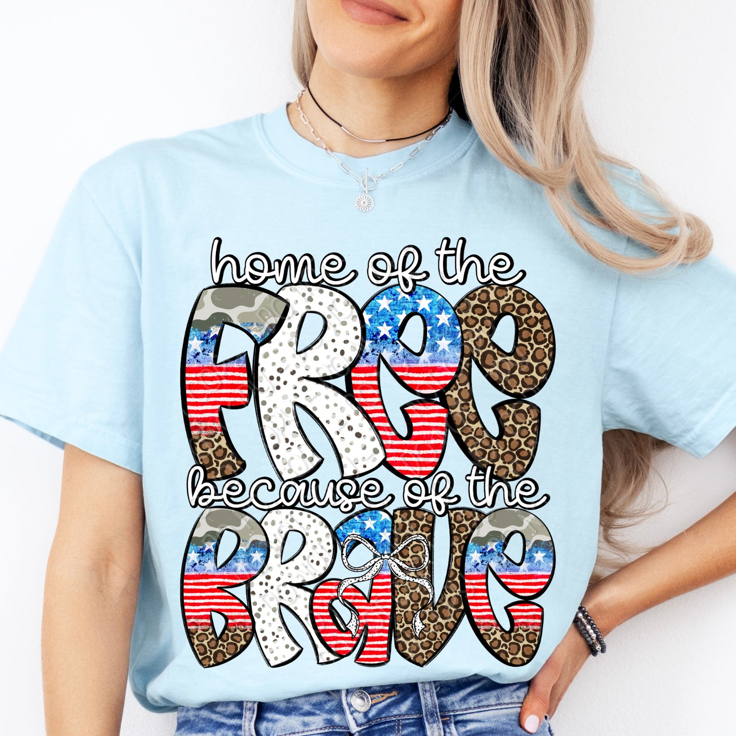 Home Of The Free Because Of The Brave 1 - 2026 Digital PNG Design