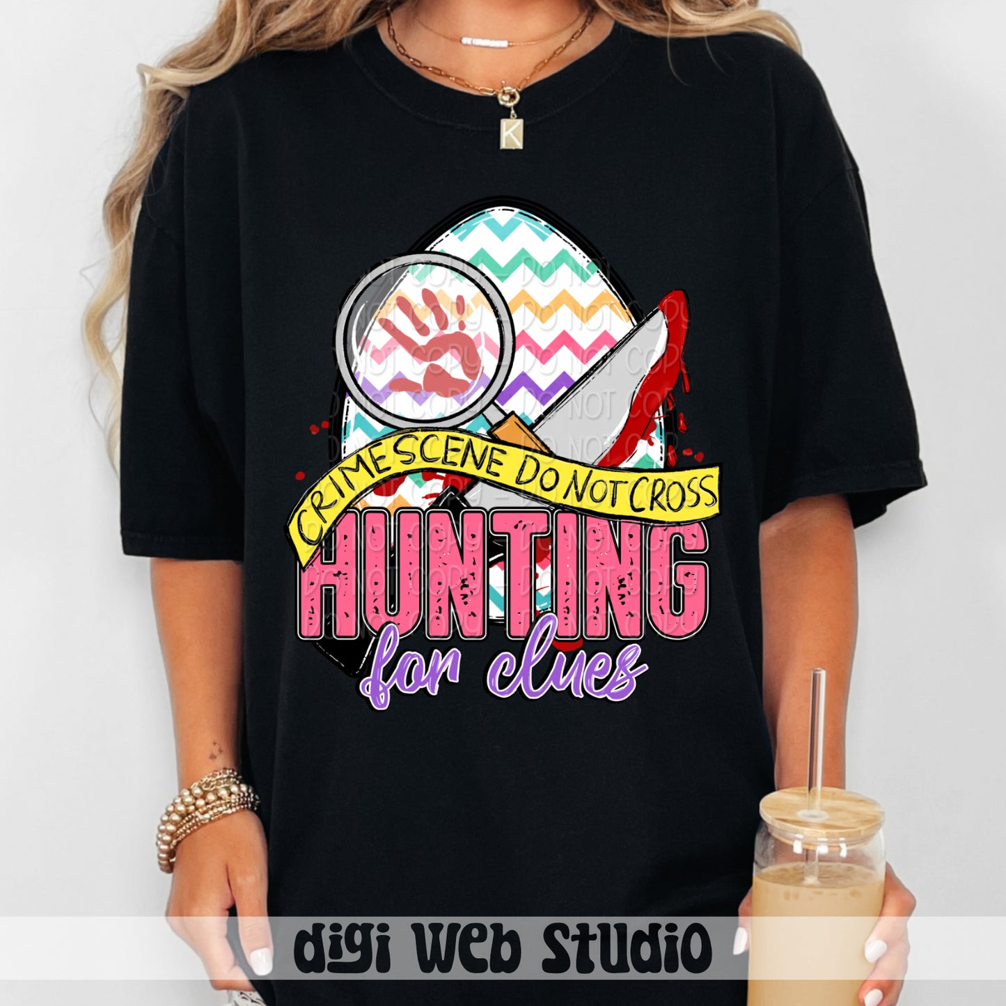 Hunting For Clues 1 - 2025 Digital PNG Design