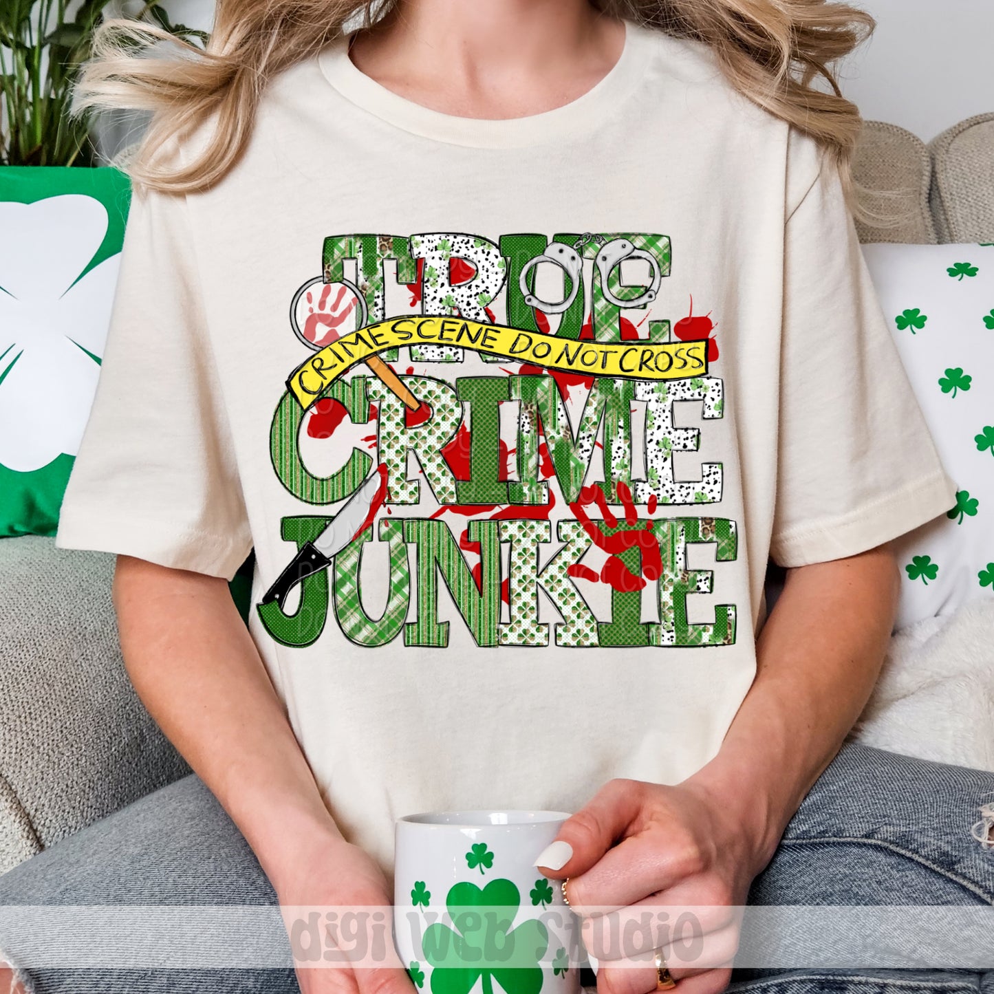 True Crime Junkie 1 - 2025 Digital PNG Design