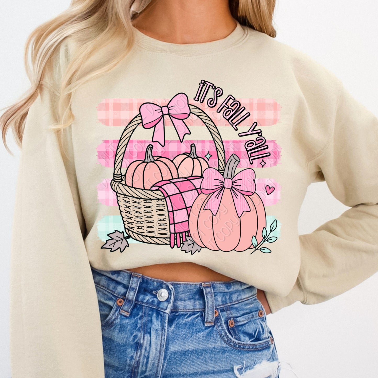 It's Fall Y'all 1 - 2026 Digital PNG Design w/ Sleeve