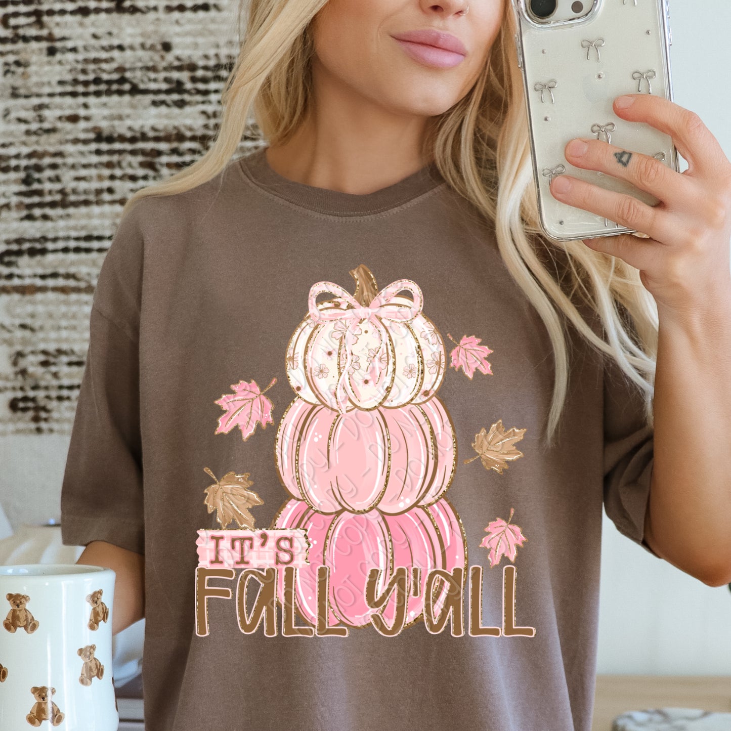It's Fall Y'all Pumpkins 1 - 2026 Digital PNG Design