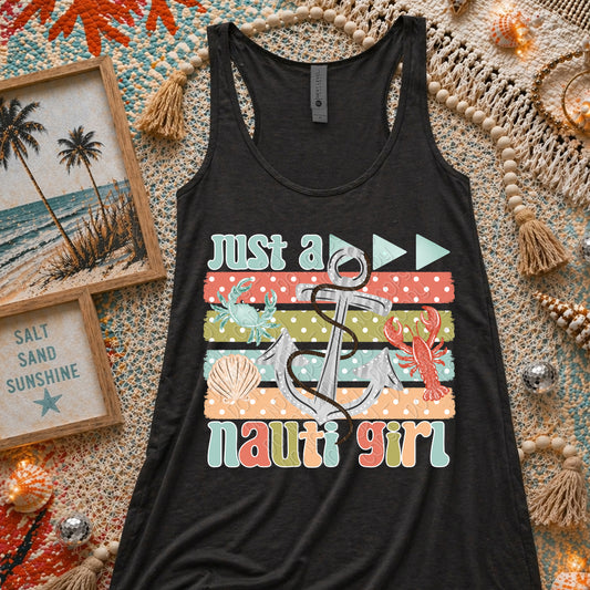 Just A Nauti Girl 1 - 2026 Digital PNG Design