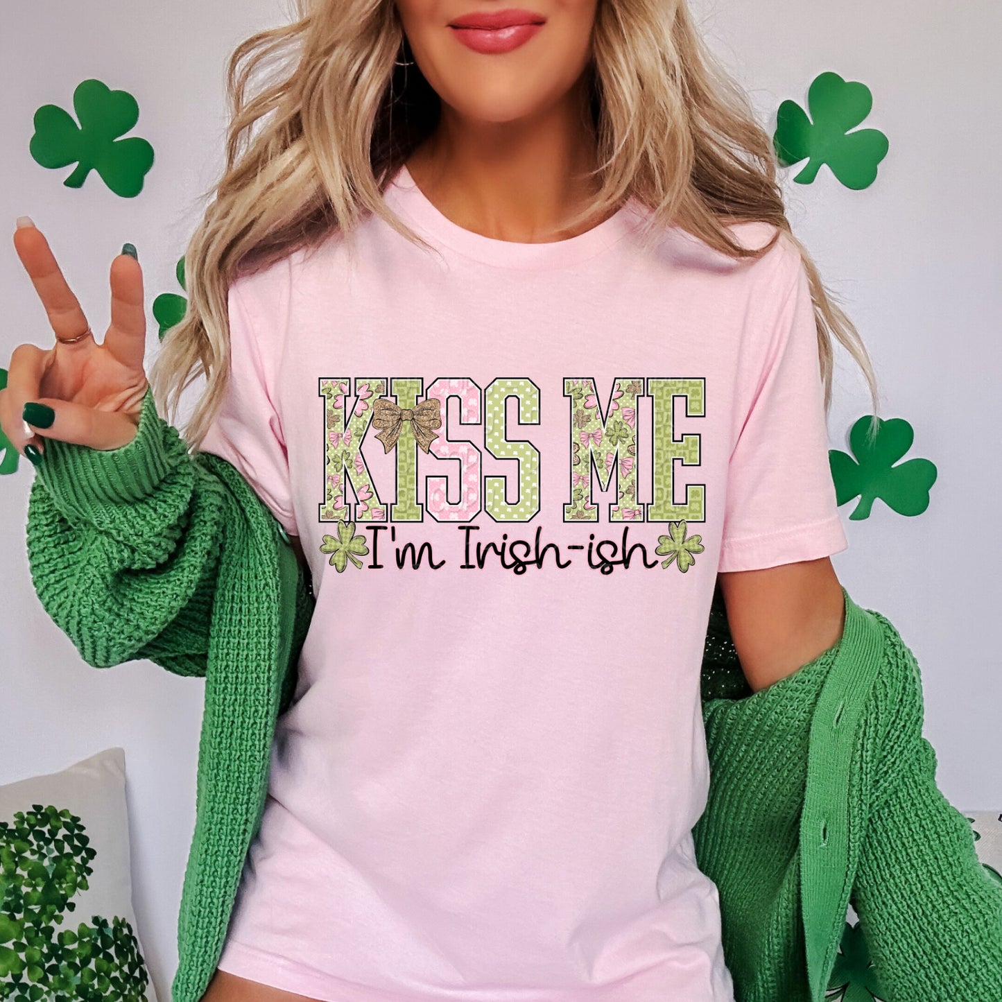 Kiss Me I'm Irish-ish 1 - 2026 Digital PNG Design