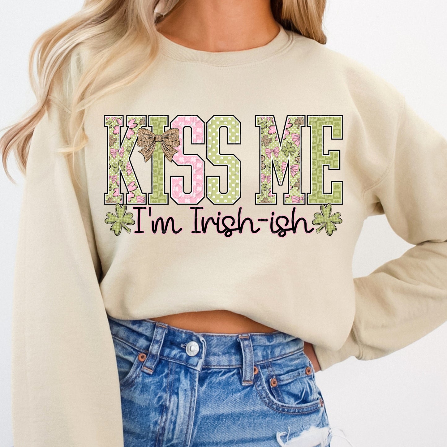 Kiss Me I'm Irish-ish 1 - 2026 Digital PNG Design