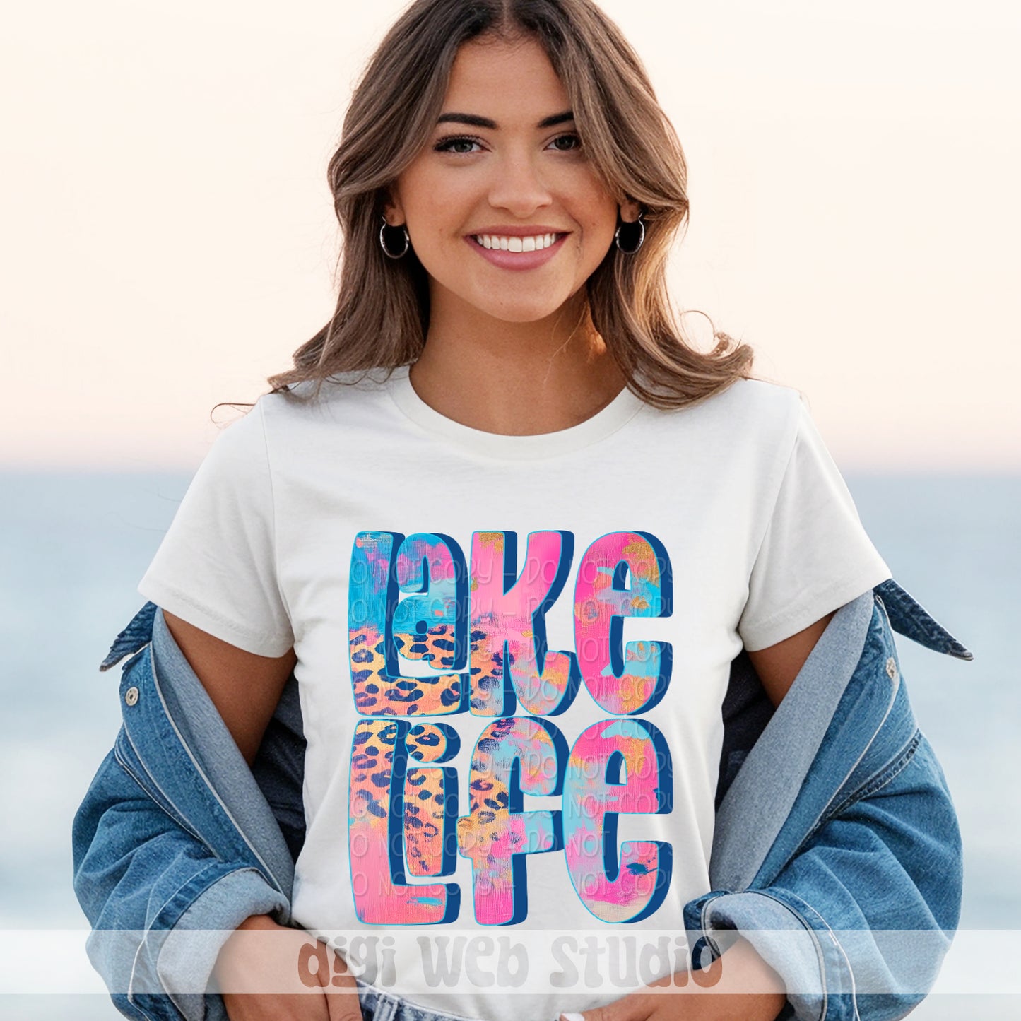 Lake Life 1 - 2025 Digital PNG Design