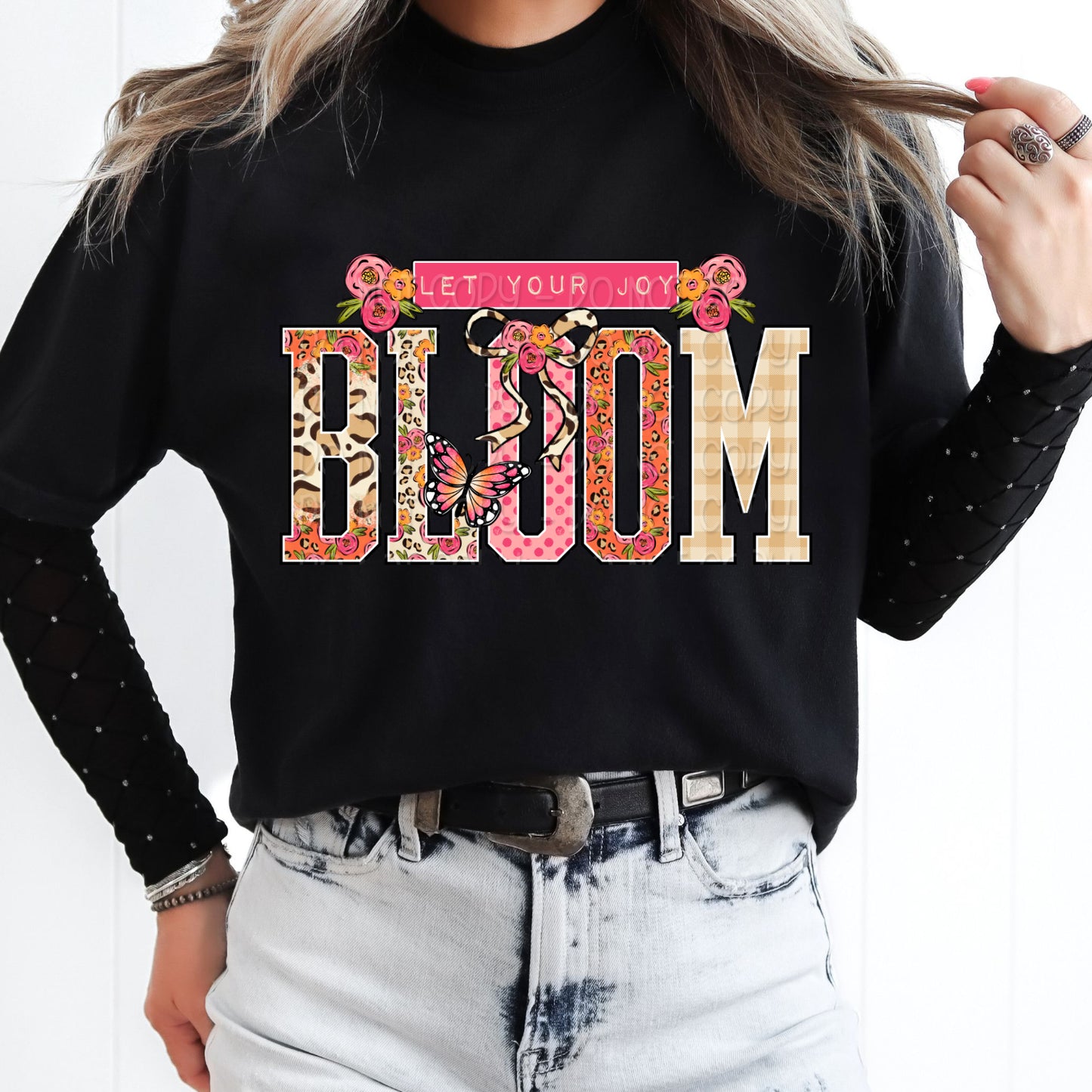 Let Your Joy Bloom 1 - Digital PNG Design