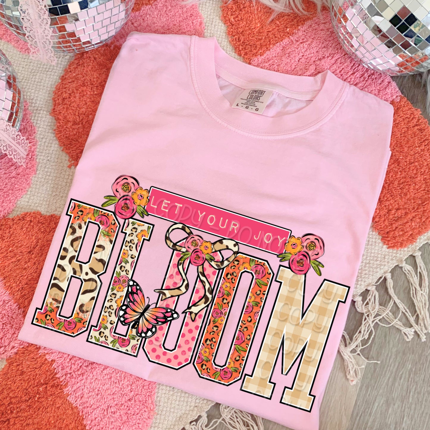 Let Your Joy Bloom 1 - Digital PNG Design