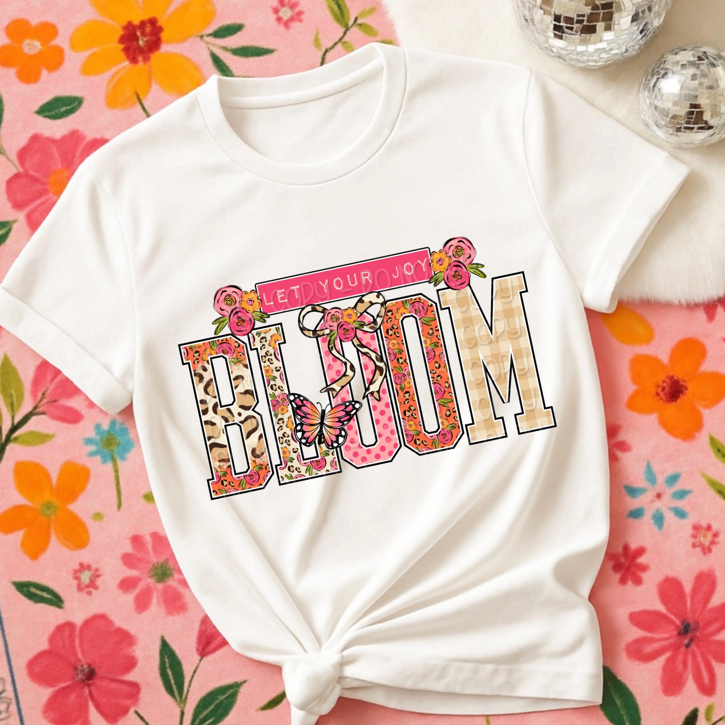 Let Your Joy Bloom 1 - Digital PNG Design