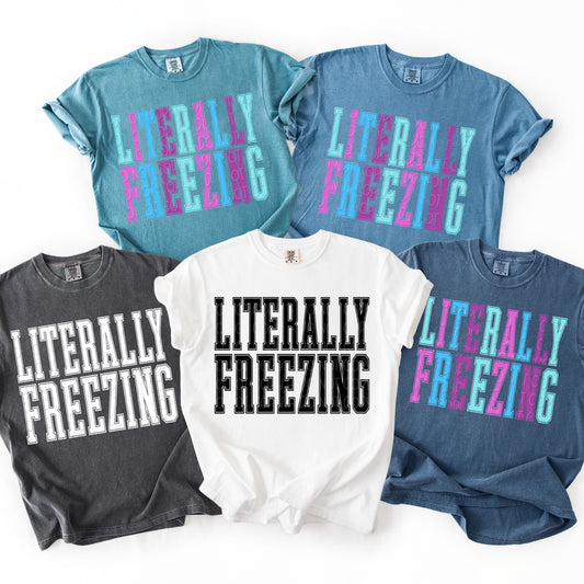 Literally Freezing 1 - 2025 Digital PNG Design