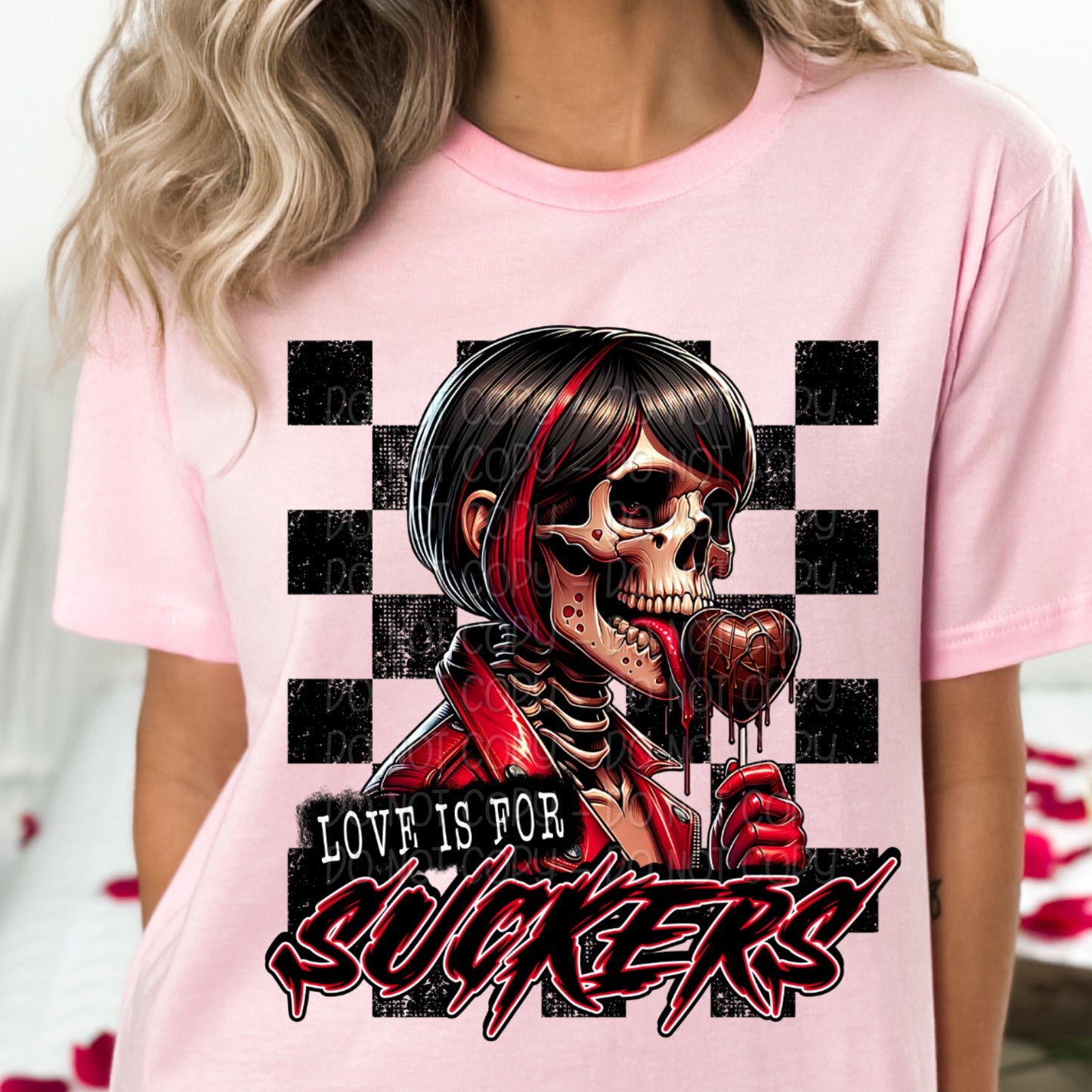 Love Is For Suckers 1 - Digital Design PNG (2 Versions)