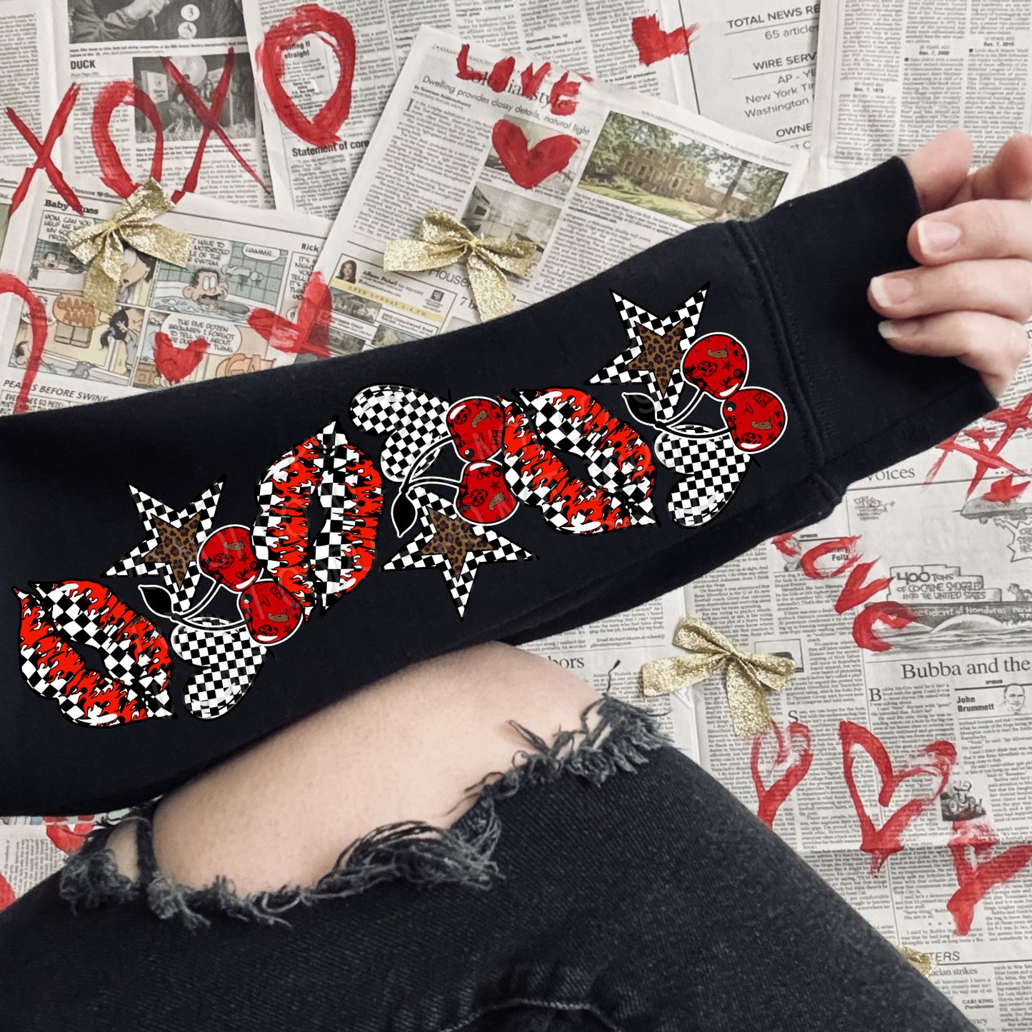 Love Is Patient I'm Not 1 - Digital PNG Design w/ Sleeve