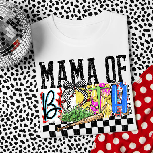 Mama Of Both 1 - Digital PNG Design