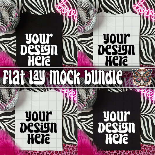Neon, Zebra & Hot Pink Leopard 2 - Mock Bundle
