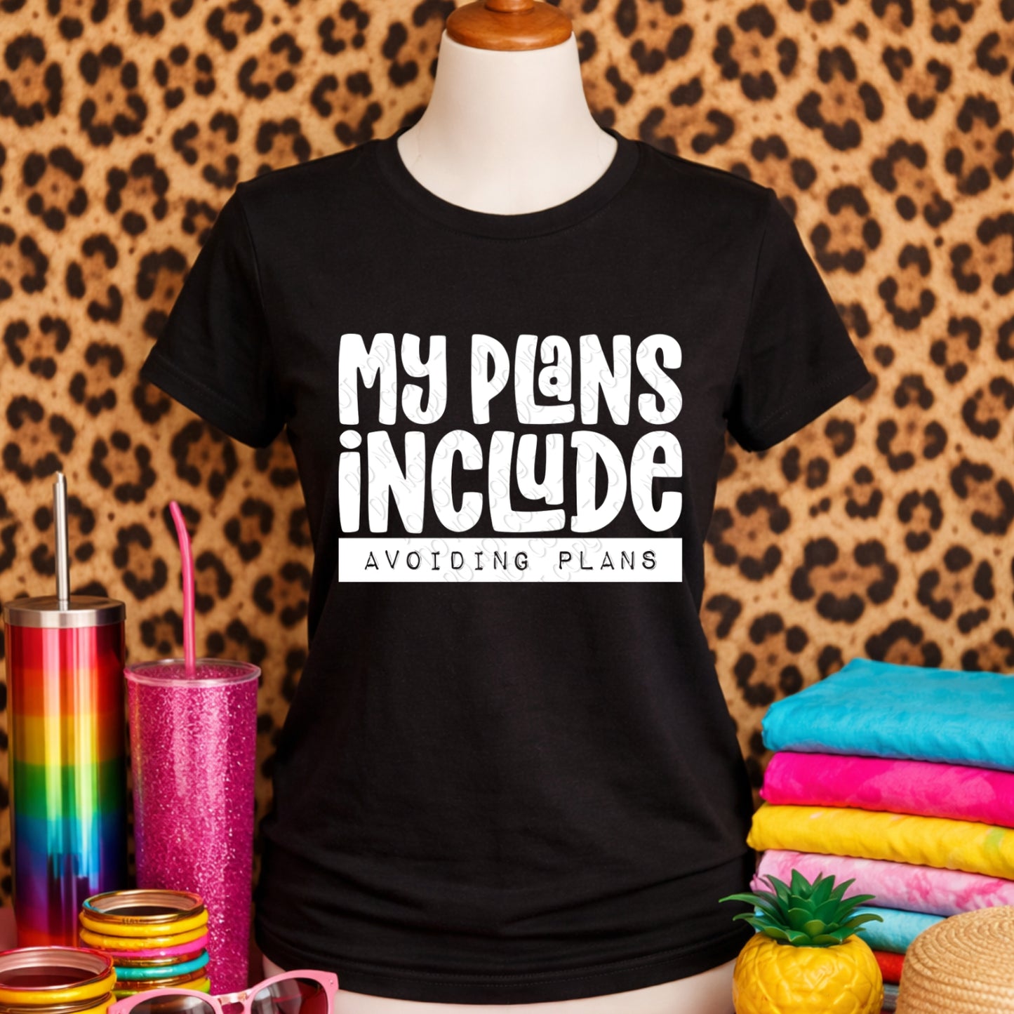 My Plans Include Avoiding Plans 1 - 2026 Digital PNG Design
