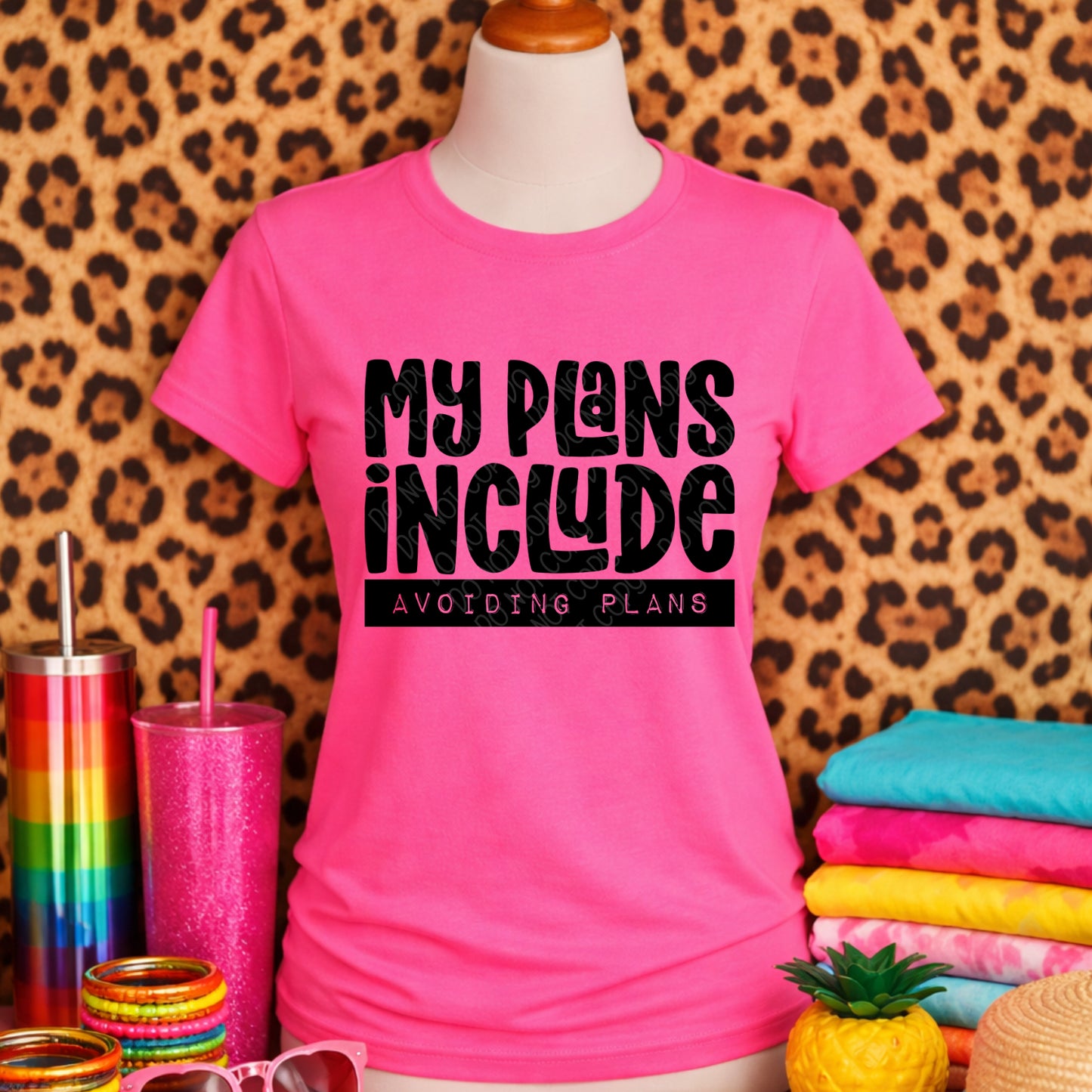 My Plans Include Avoiding Plans 1 - 2026 Digital PNG Design