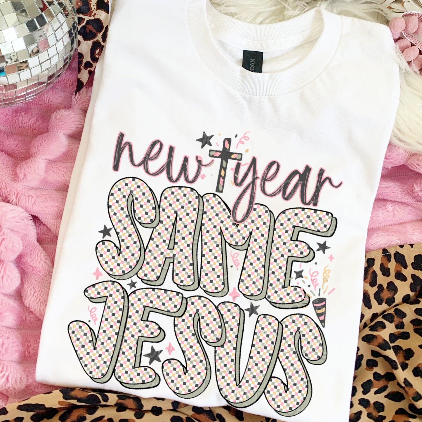 New Year Same Jesus 1 - 2025 Digital PNG Design