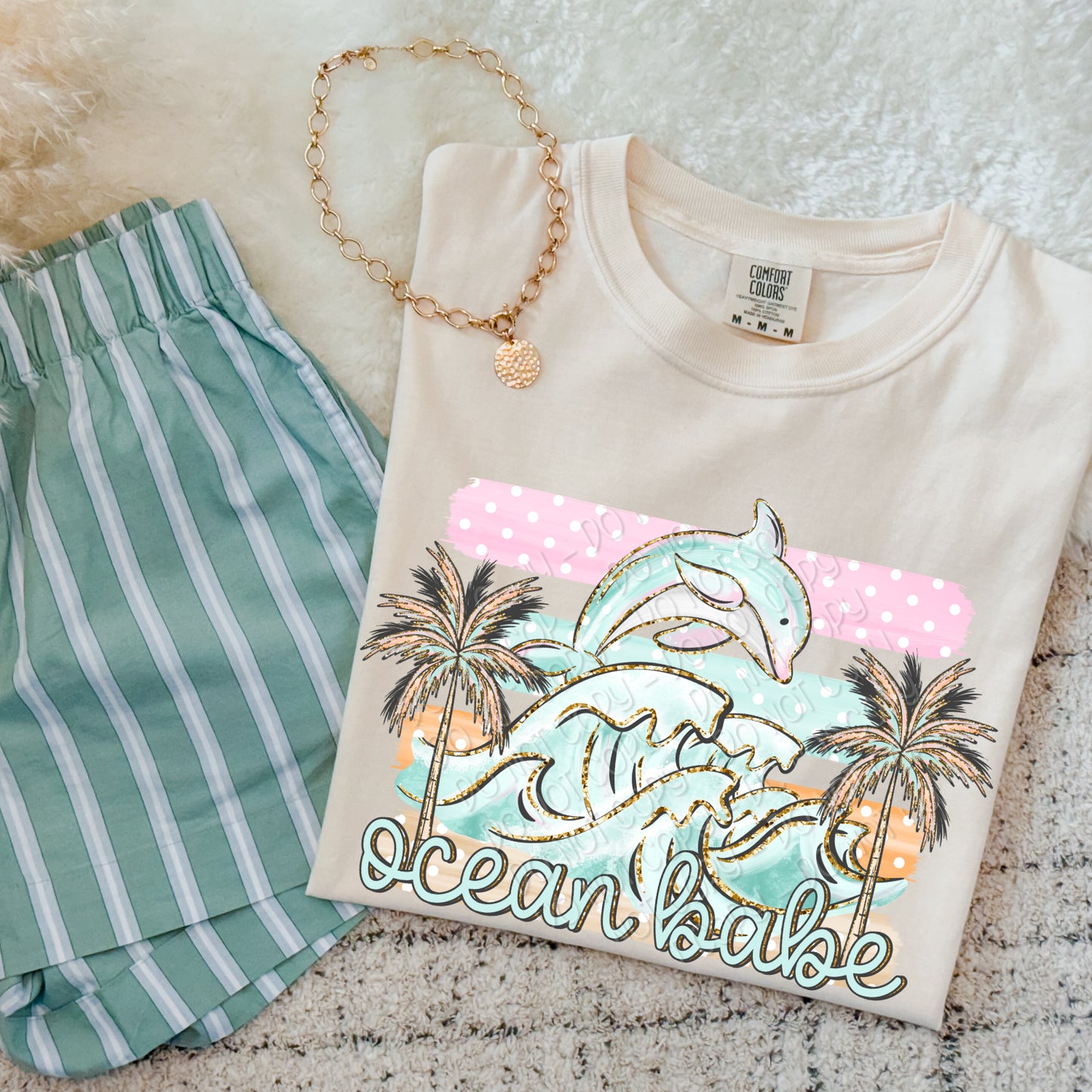 Ocean Babe 1 - 2026 Digital PNG Design