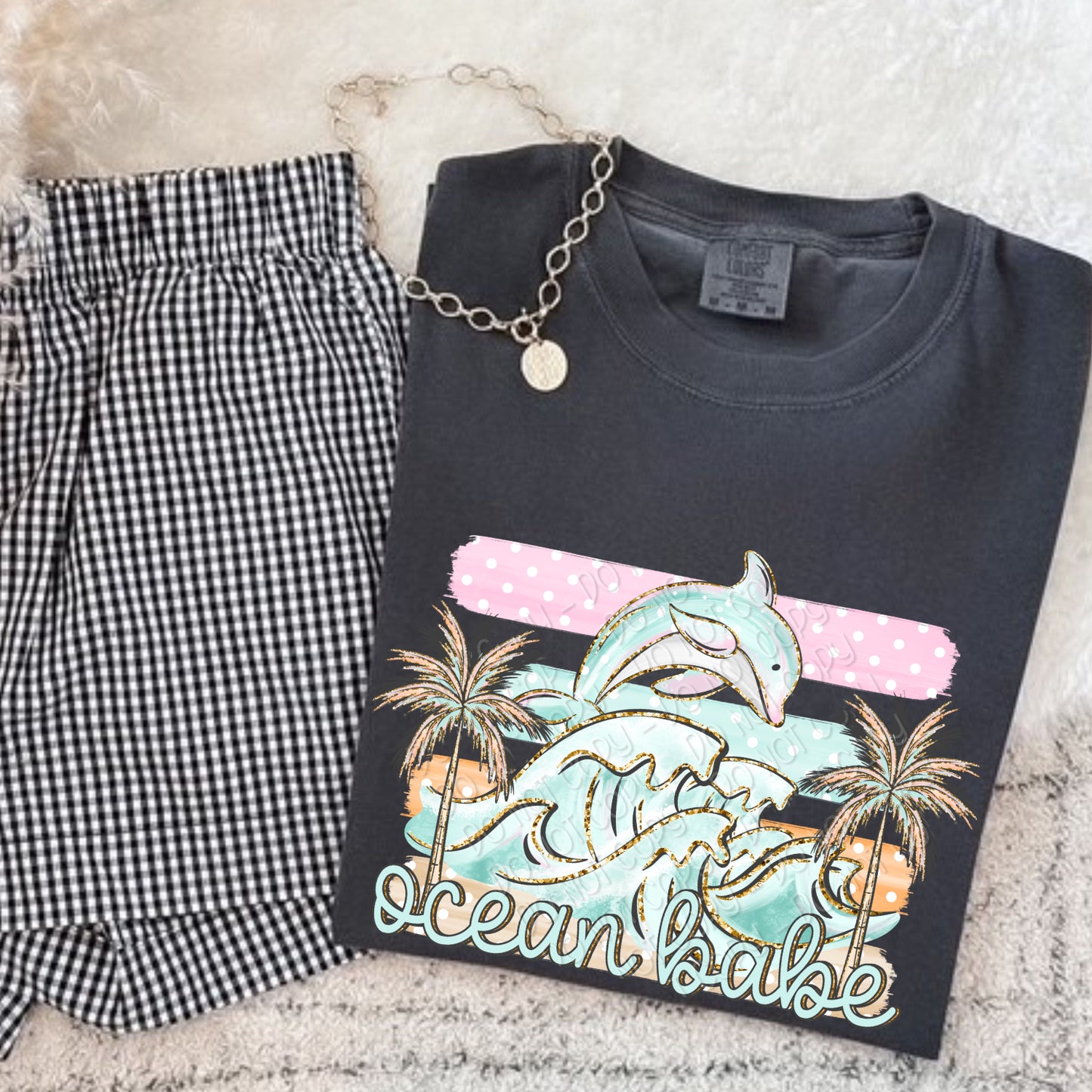 Ocean Babe 1 - 2026 Digital PNG Design