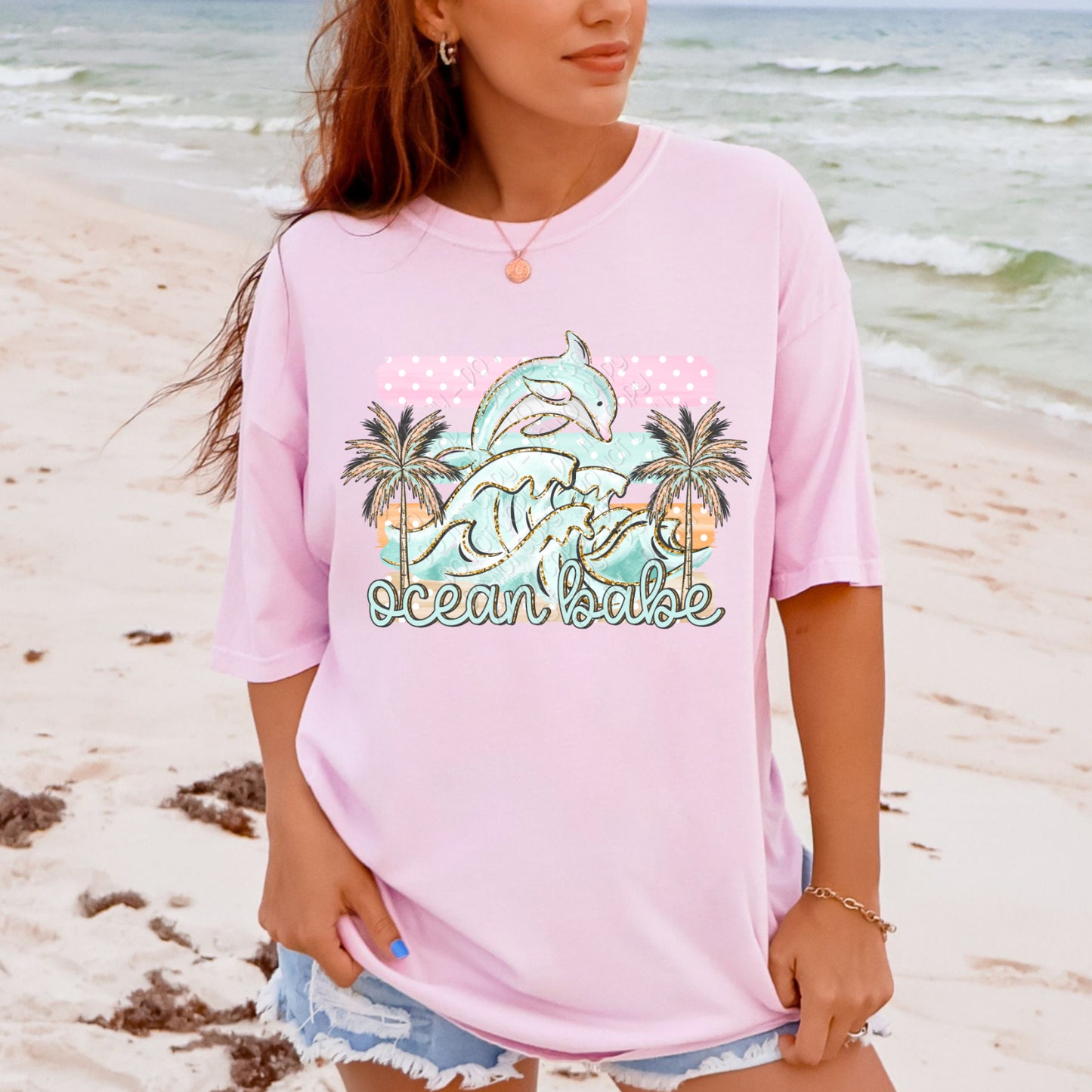 Ocean Babe 1 - 2026 Digital PNG Design