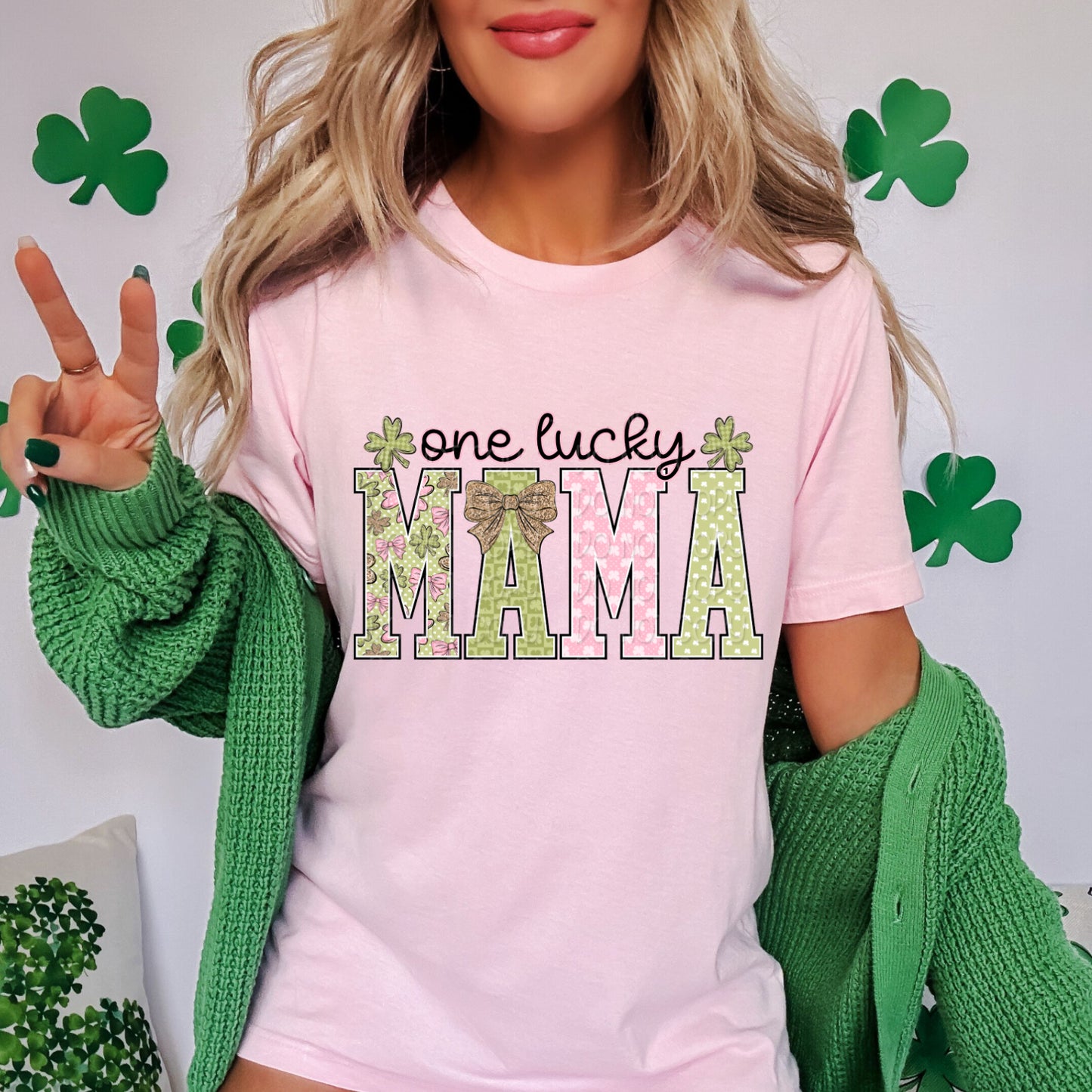 One Lucky Mama 1 - 2026 Digital PNG Design