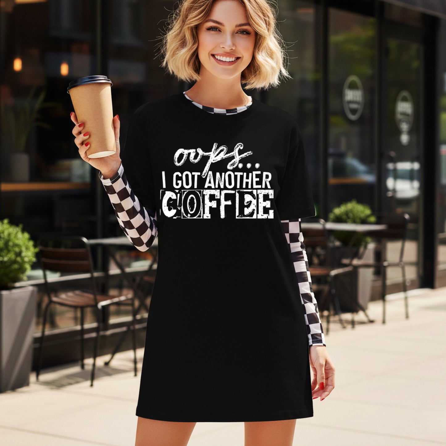 Oops I Got Another Coffee 1 - Digital PNG Design