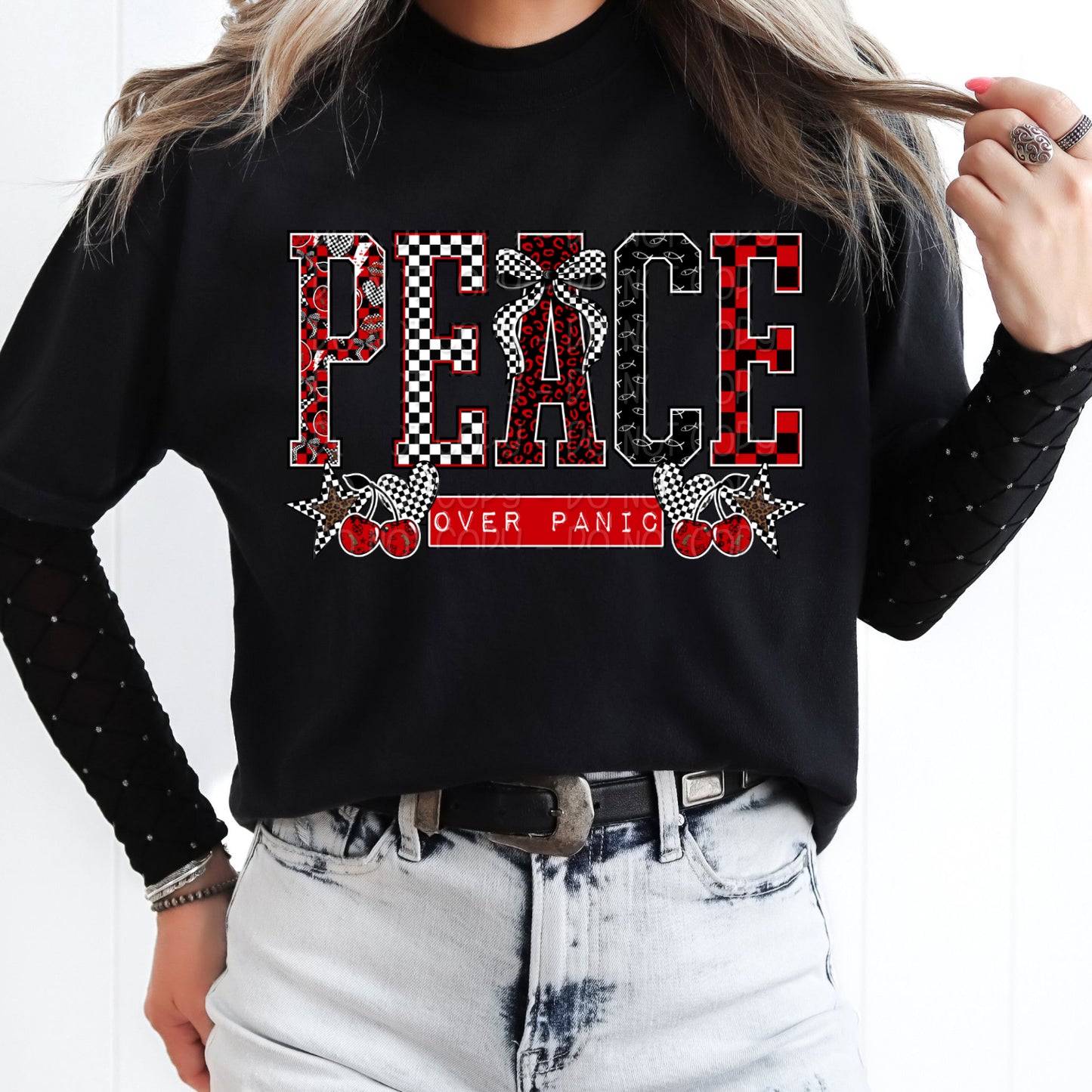 Peace Over Panic 1 - Digital PNG Design