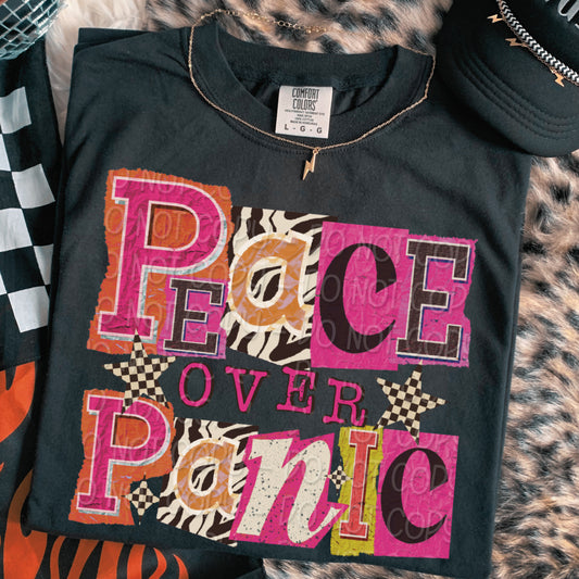 Peace Over Panic 1 - 2025 Digital PNG Design