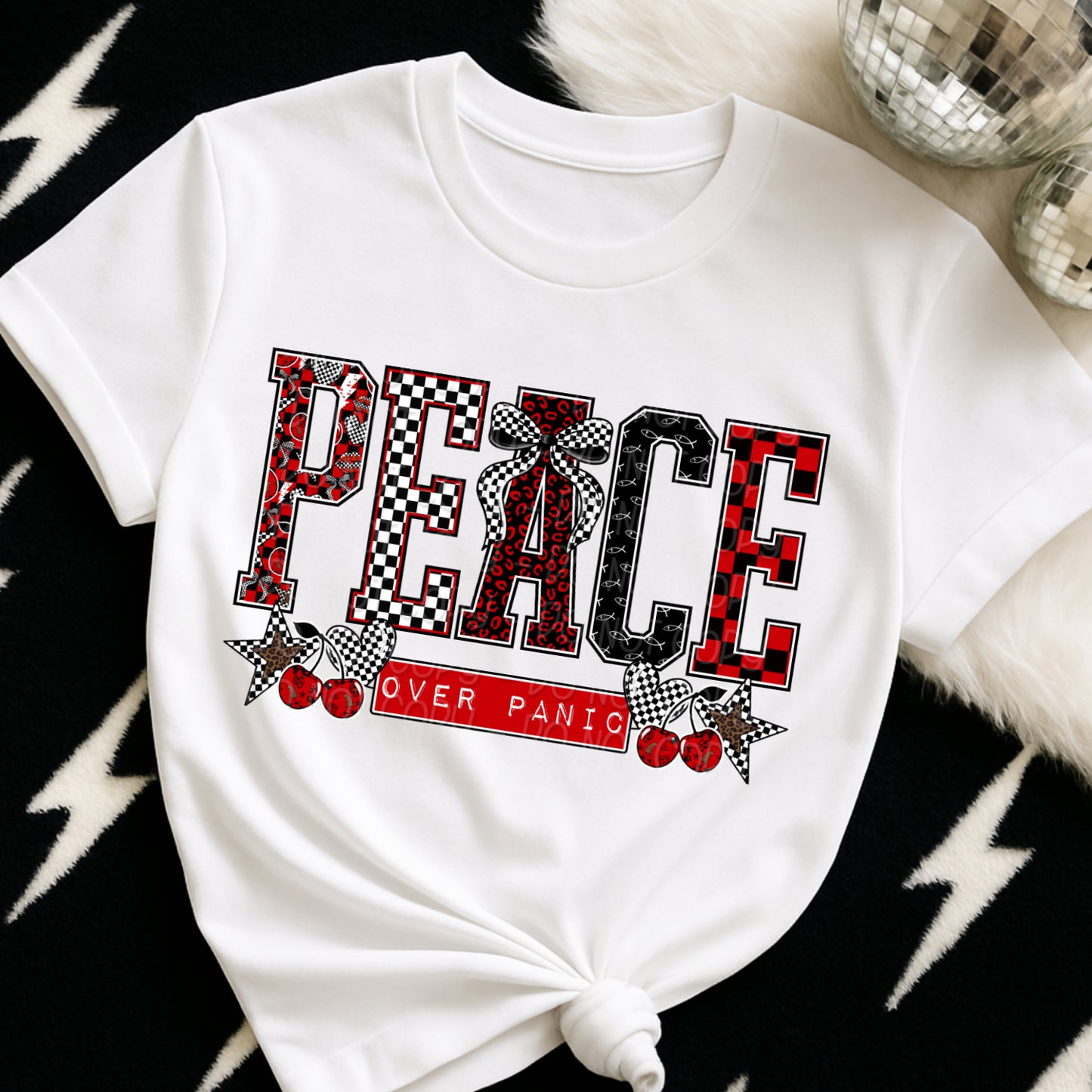 Peace Over Panic 1 - Digital PNG Design