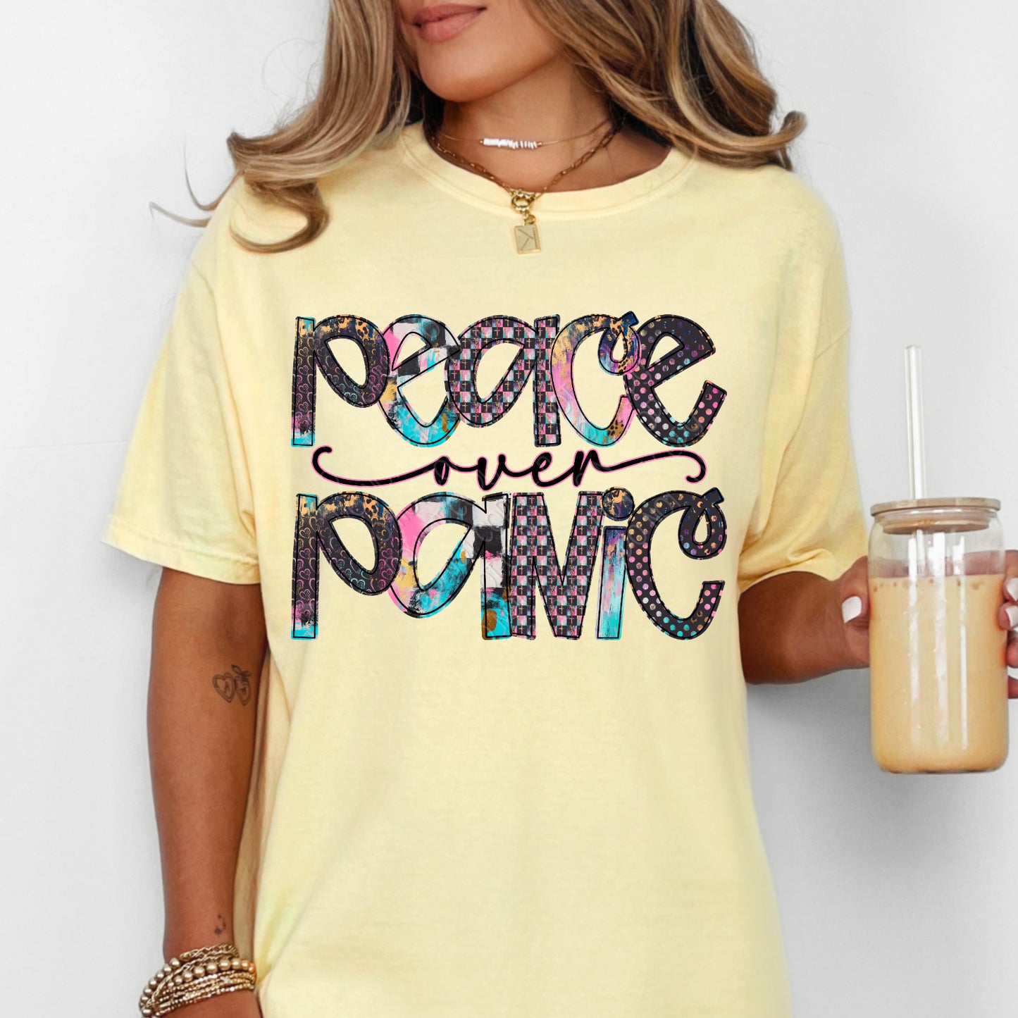 Peace Over Panic 1 - 2026 Digital PNG Design