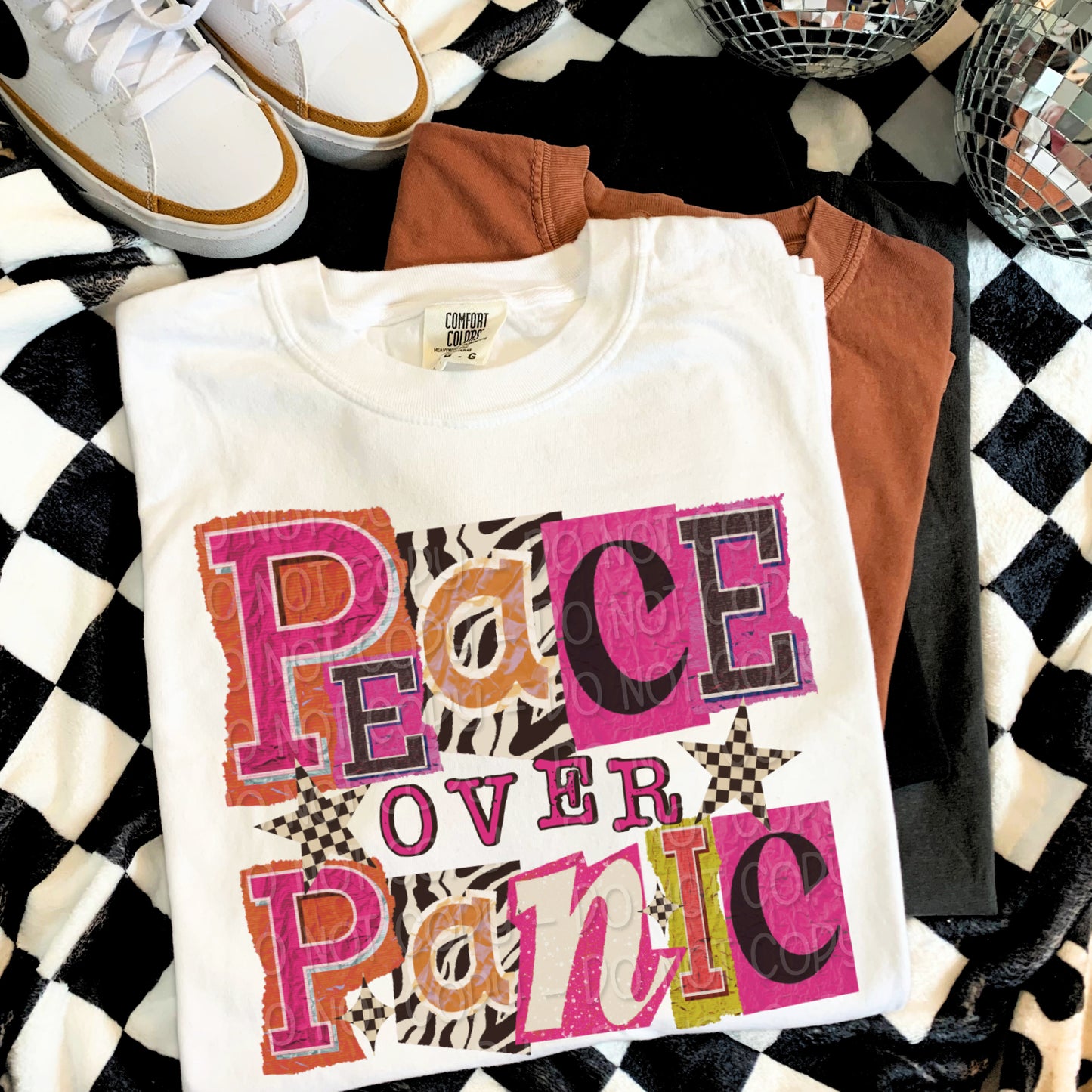 Peace Over Panic 1 - 2025 Digital PNG Design