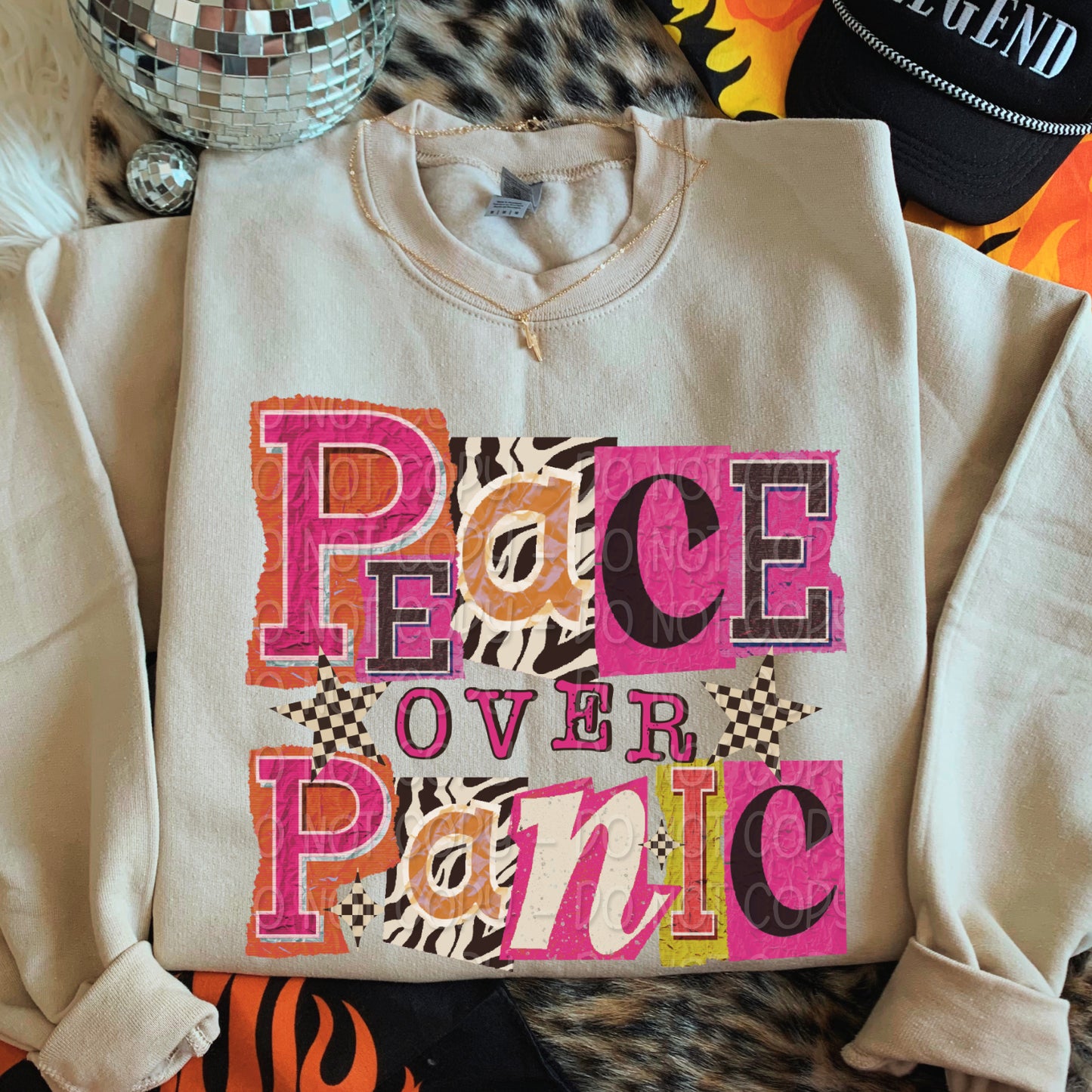 Peace Over Panic 1 - 2025 Digital PNG Design