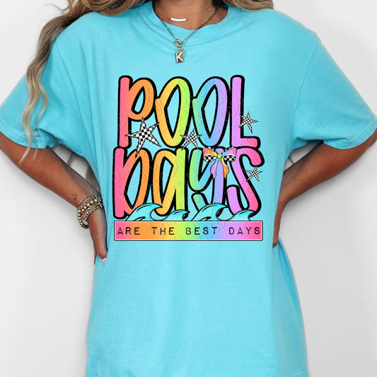 Pool Days Are The Best Days 1 - 2026 Digital PNG Design