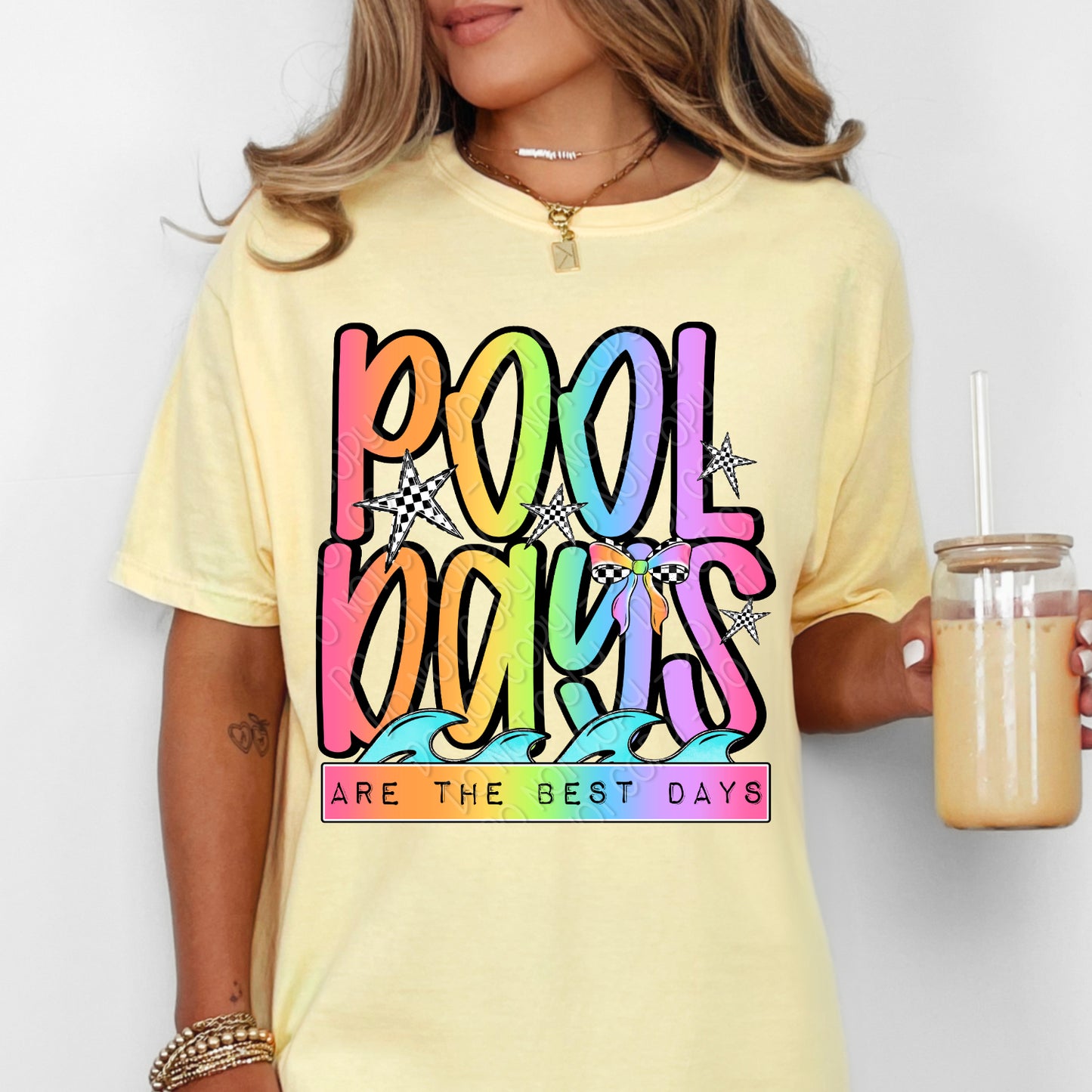 Pool Days Are The Best Days 1 - 2026 Digital PNG Design
