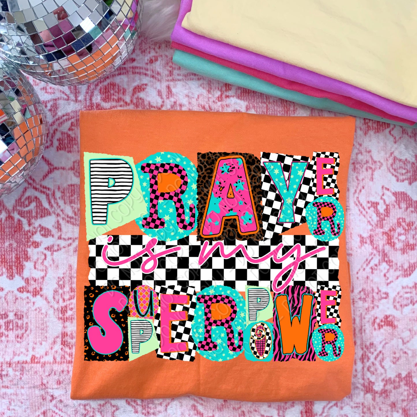 Prayer Is My Superpower 1 - 2026 Digital PNG Design