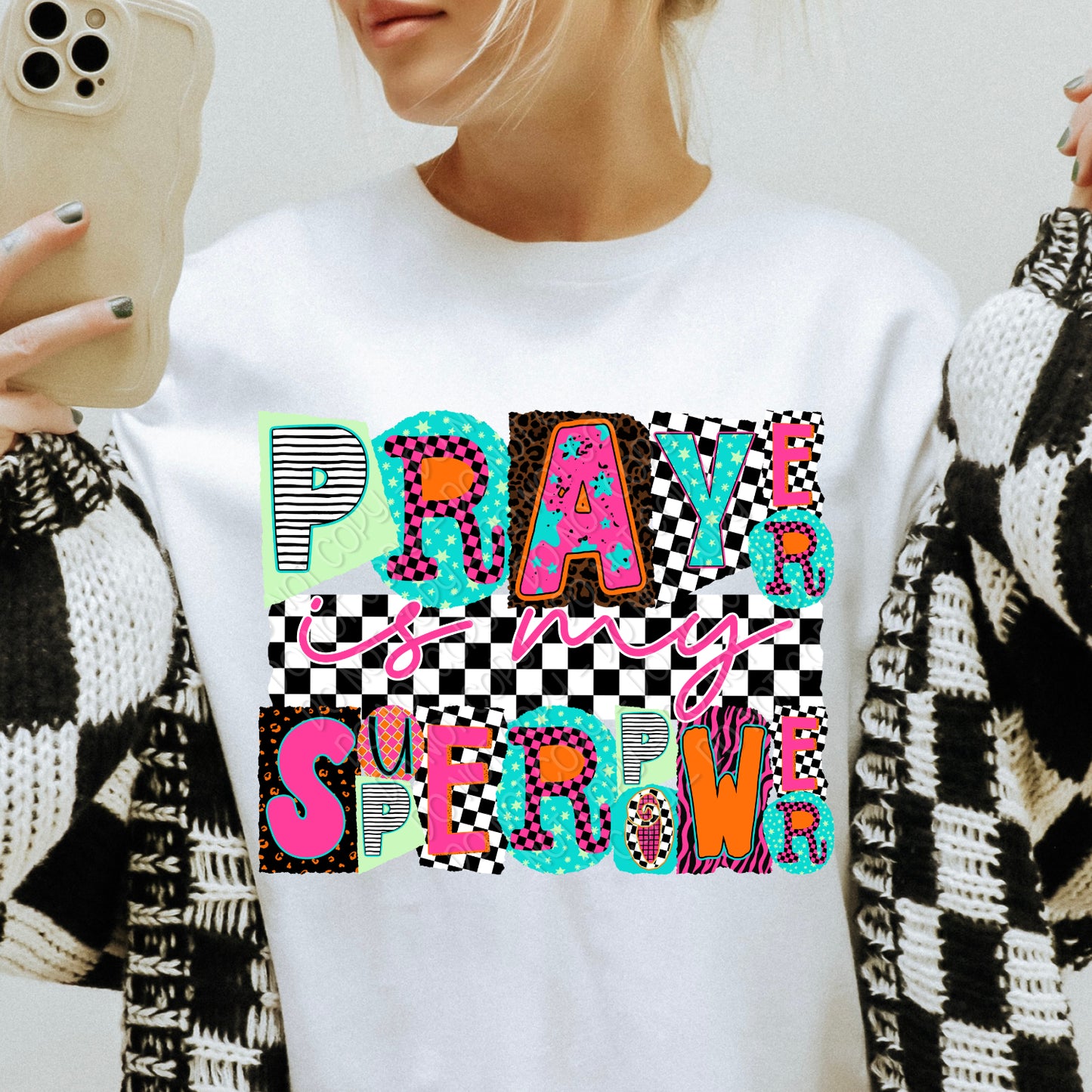 Prayer Is My Superpower 1 - 2026 Digital PNG Design